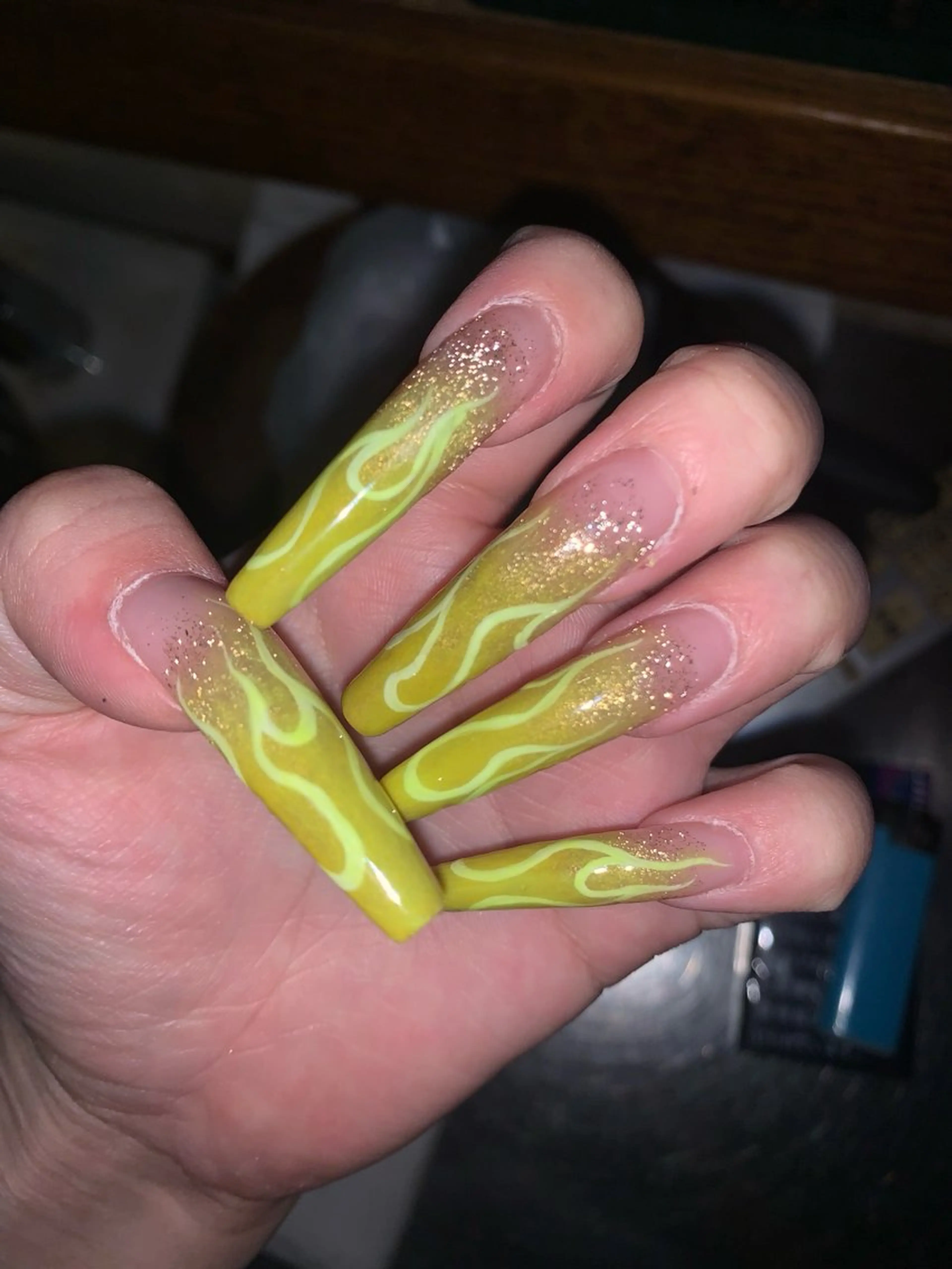 ネイル ハンドネイル NES NAIL所属・さゆり￤推しキャラ ￤ロングネイル🩷のネイルデザイン