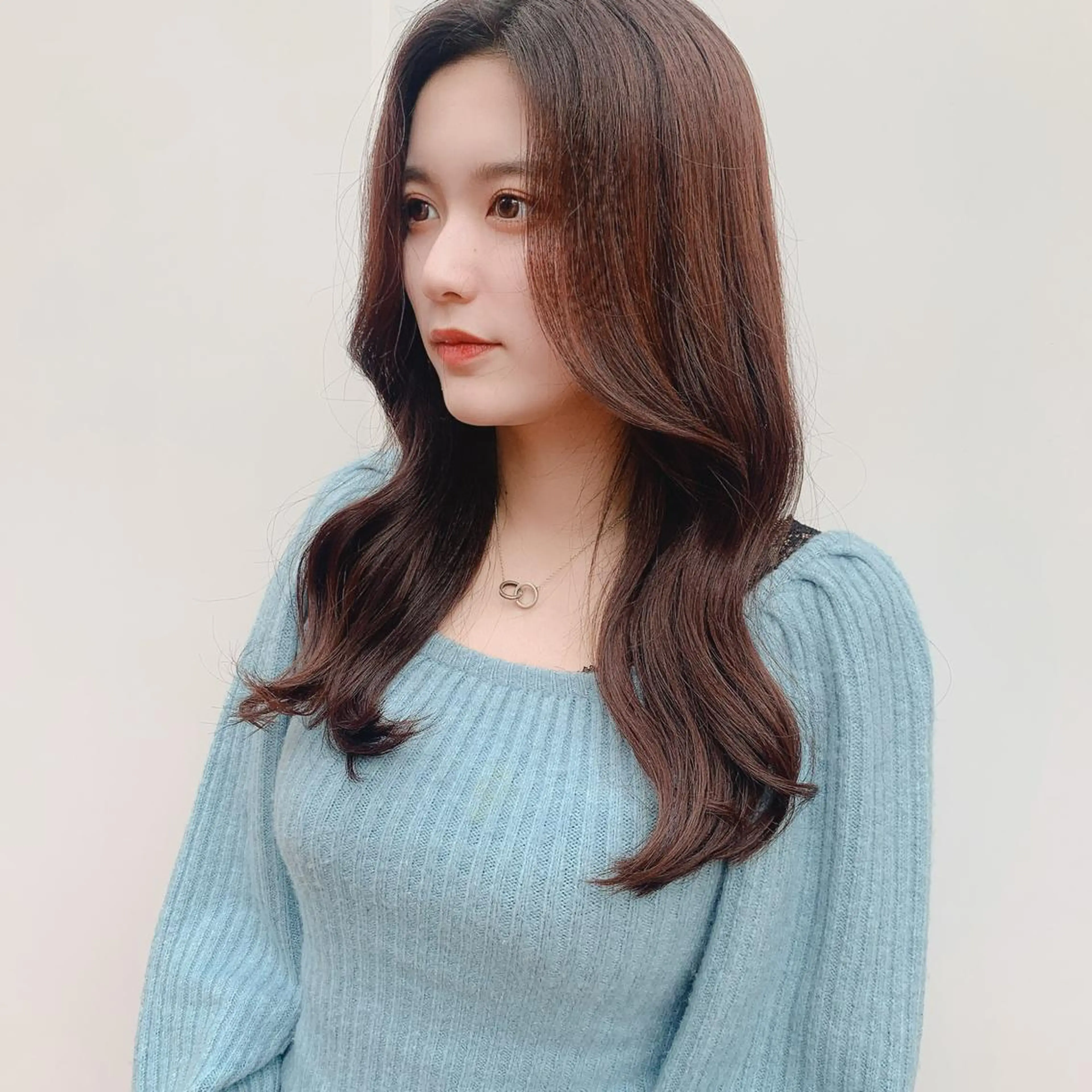 ロング カット 縮毛矯正 似合わせのプロ🕊 美髪矯正/ioriのヘアスタイル