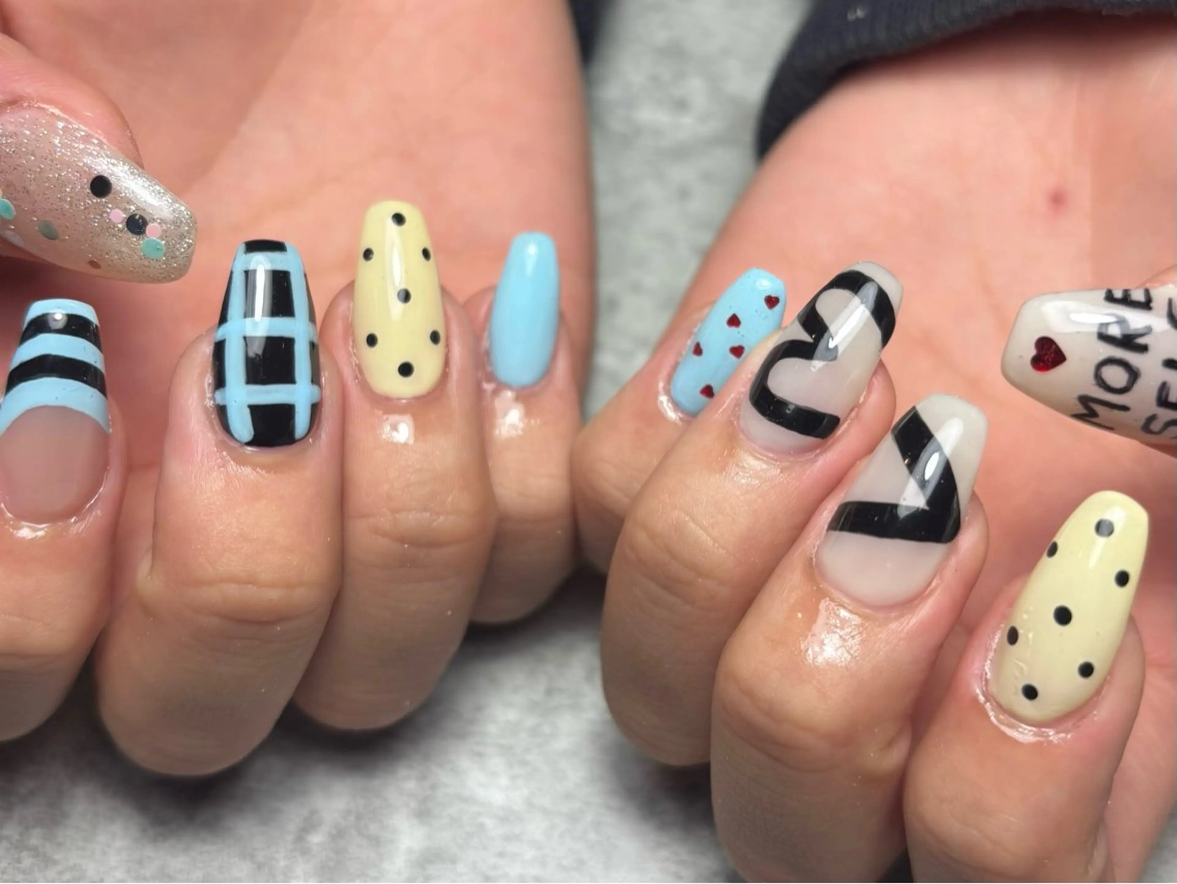 ミディアム ハンドネイル nailsalon -unay-所属・nailsalon unayのネイルデザイン