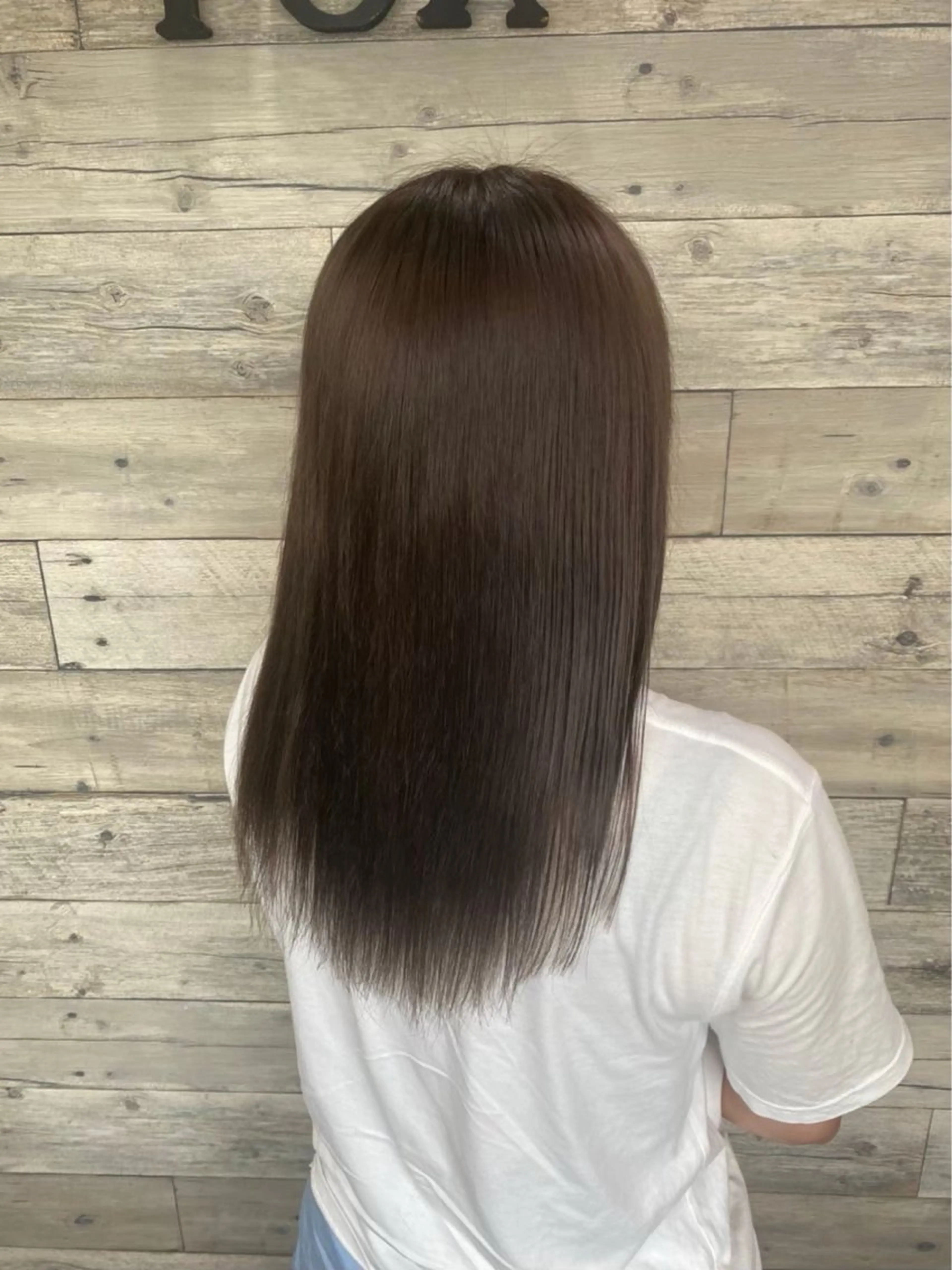 ロング カラー ヘアカラー Hairmakefox所属・五十嵐航斗 ハイトーンのヘアスタイル