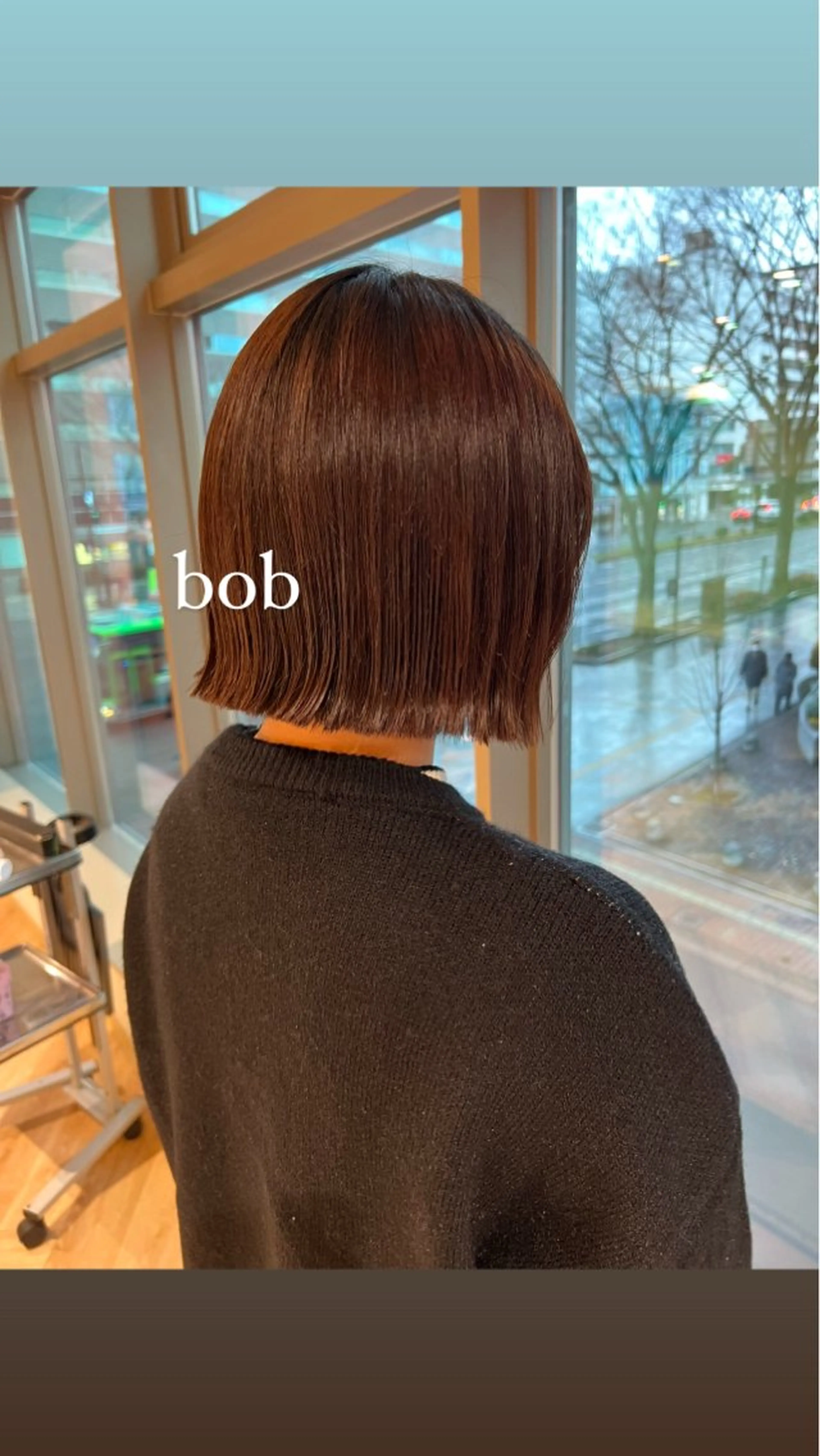 ショート ボブ 加納千華 /ボブ/ぱつっとボブのヘアスタイル