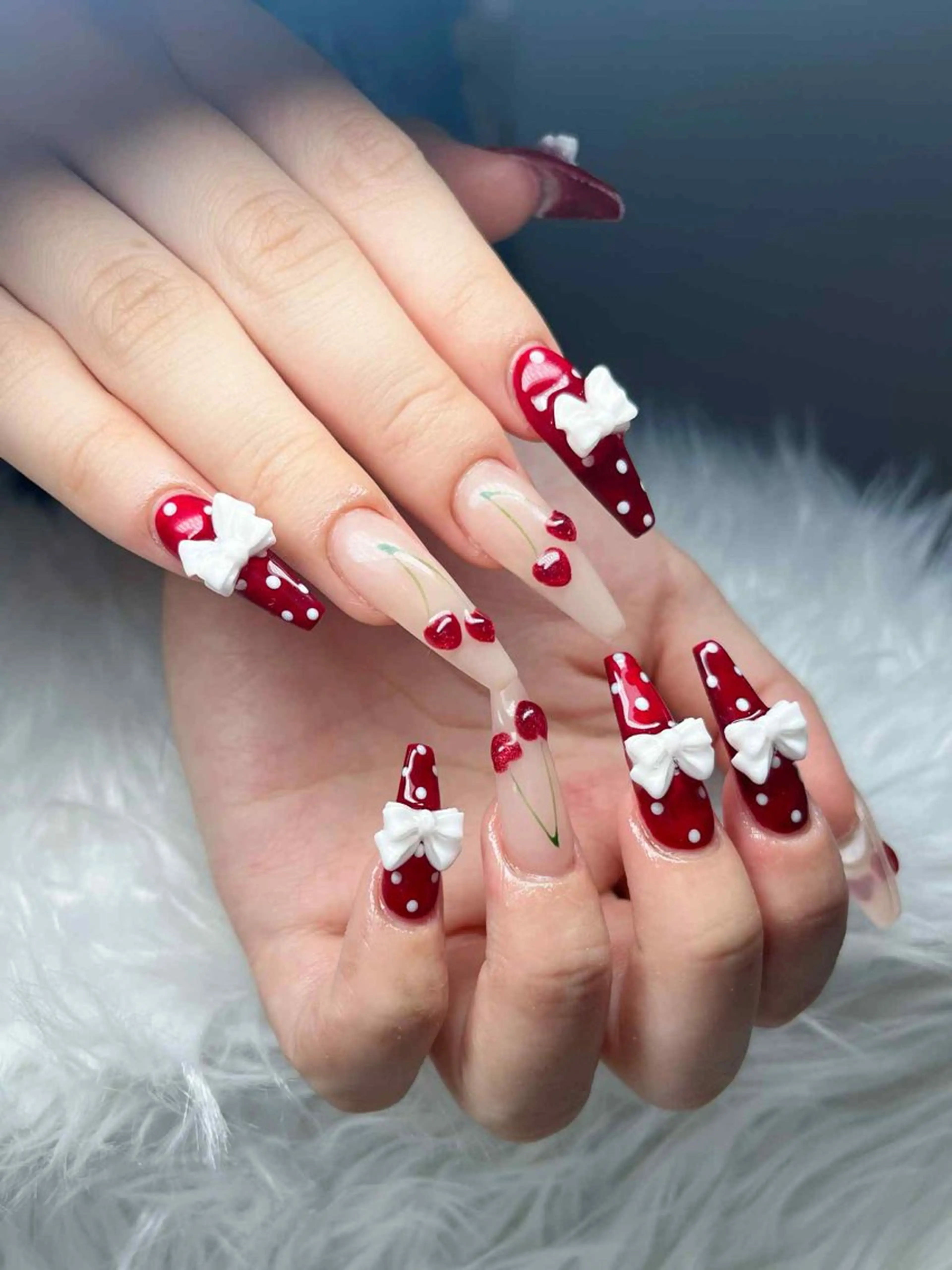 ネイル オーロラネイル フレンチネイル ジェルネイル ハロウィン キラキラネイル ハンドネイル H.baby Nail Salonのネイルデザイン