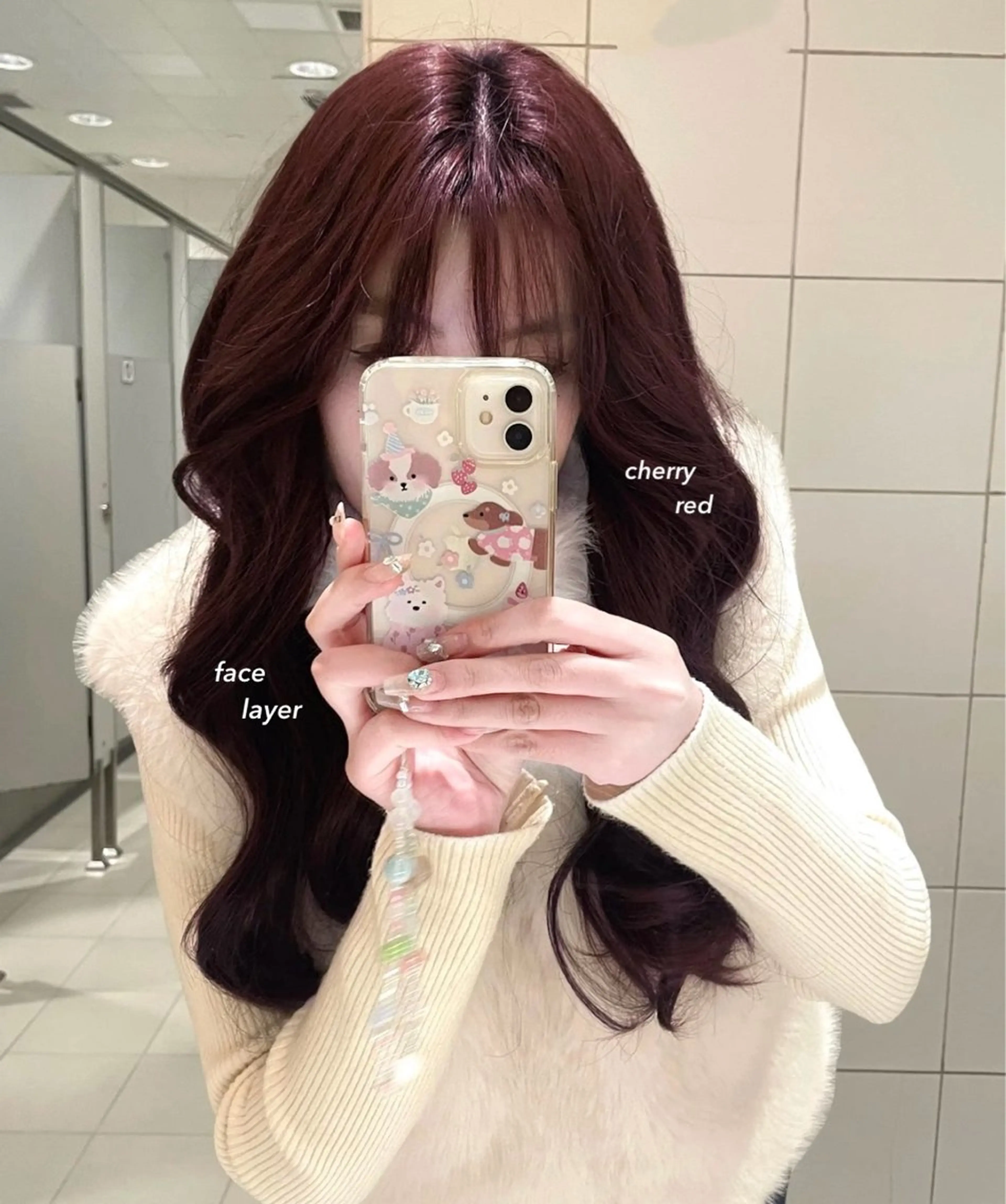 ロング カラー IS所属・横浜美容室/透明感 カラー/レイヤーのヘアスタイル