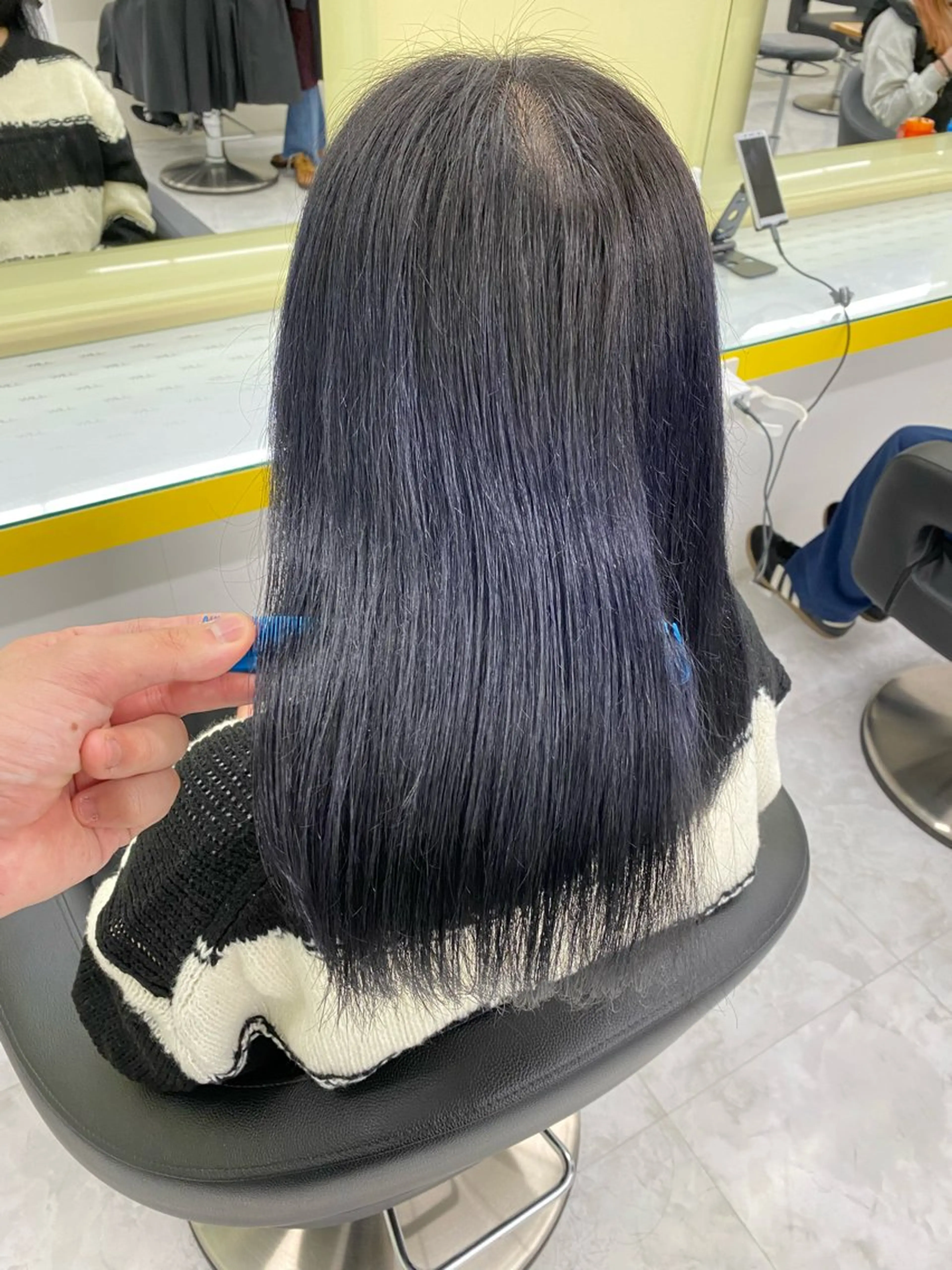 カラー メンズ特化 水口湧太のヘアスタイル