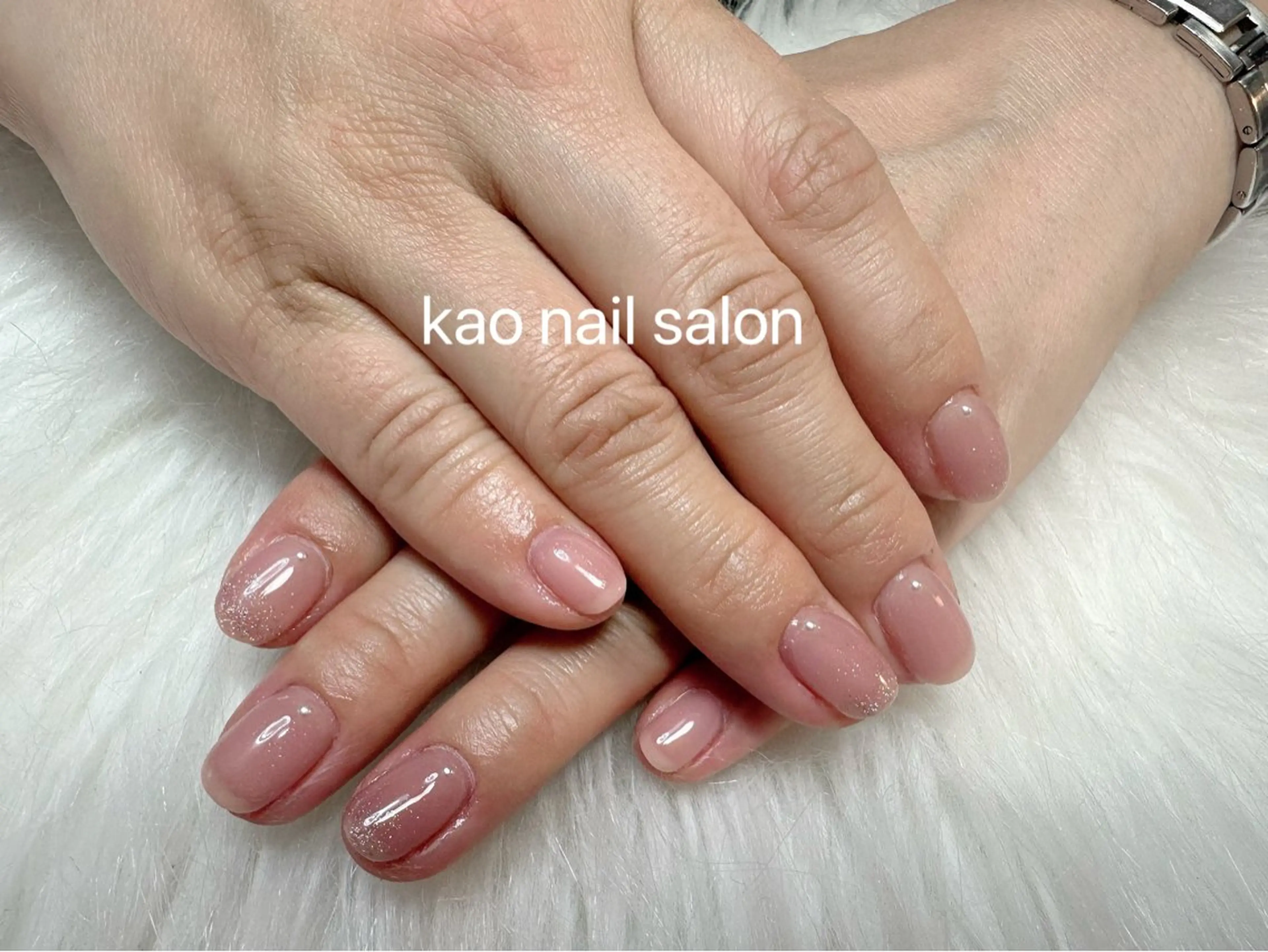 ネイル ハンドネイル kao nail マグネット/長さだしのネイルデザイン