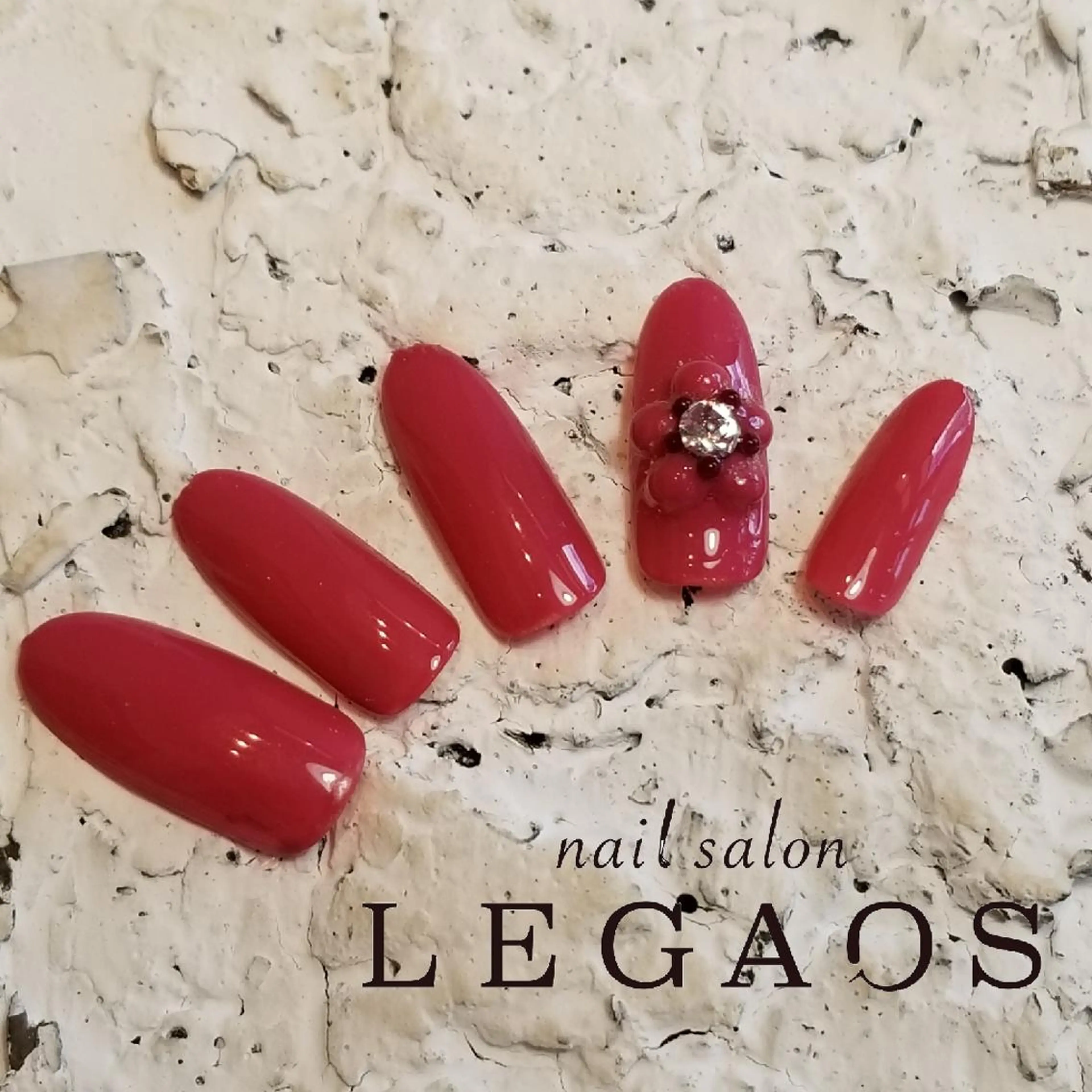 ネイル アートネイル ｾﾝﾀｰ南 LEGAOSともこのネイルデザイン