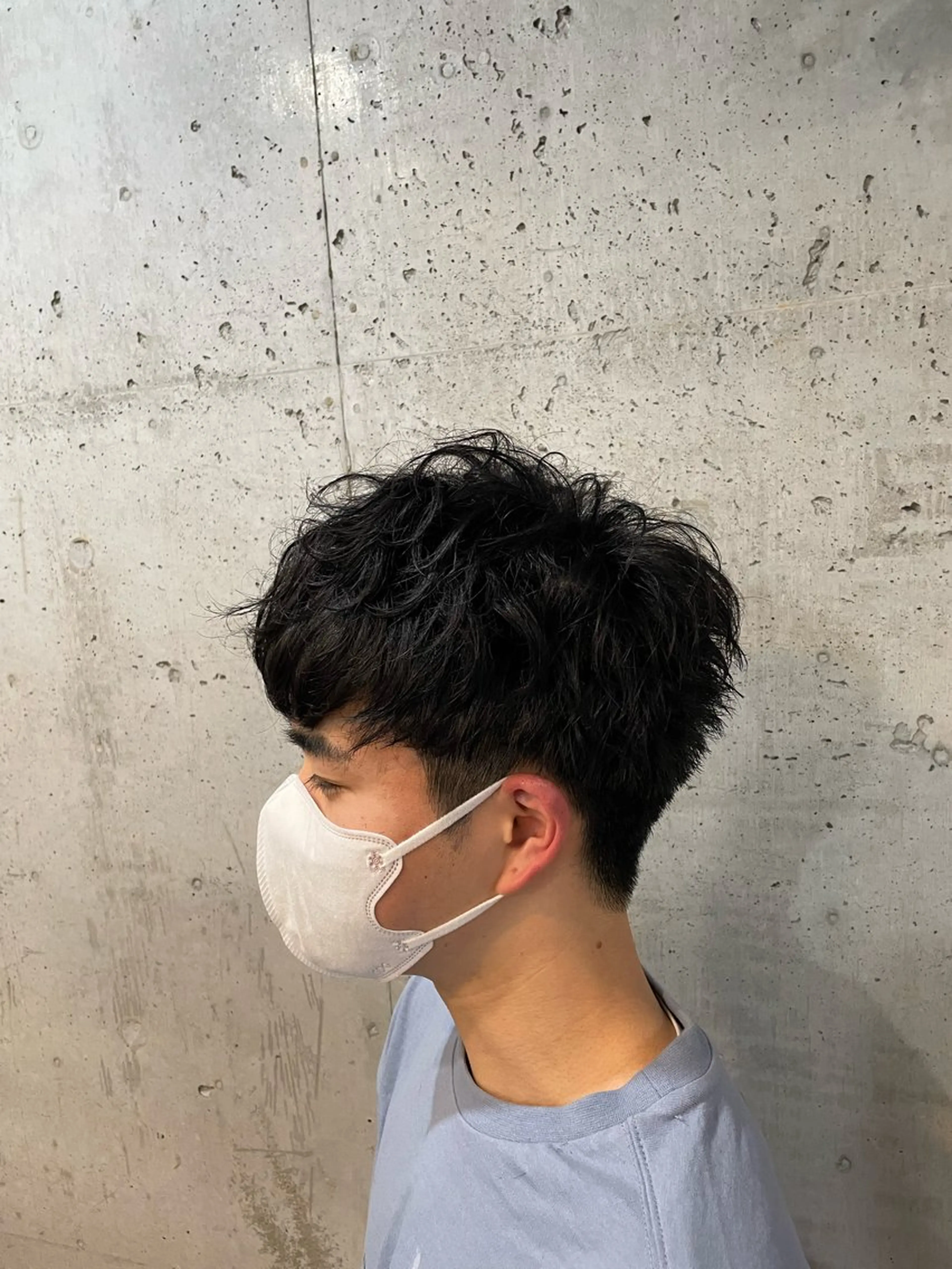 メンズ カット ヘアセット フリーランスシェアサロンルレイル所属・心斎橋/メンズ /ルレイル/地形真希のヘアスタイル