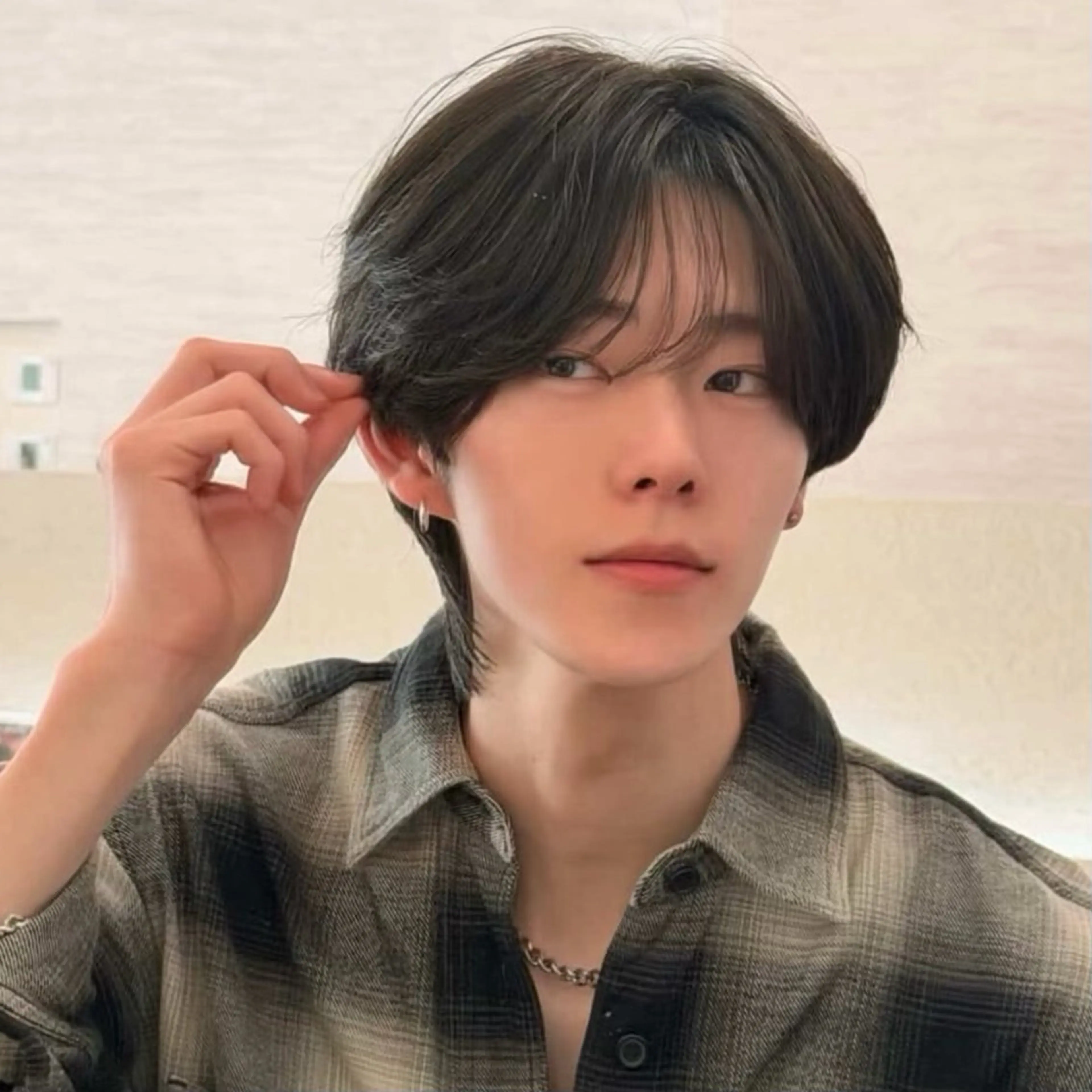 パーマ メンズ メンズ韓国風 ニュアンスパーマ カット パーマ 縮毛矯正 韓国メンズヘア☆ 韓国ボブYUTOのヘアスタイル