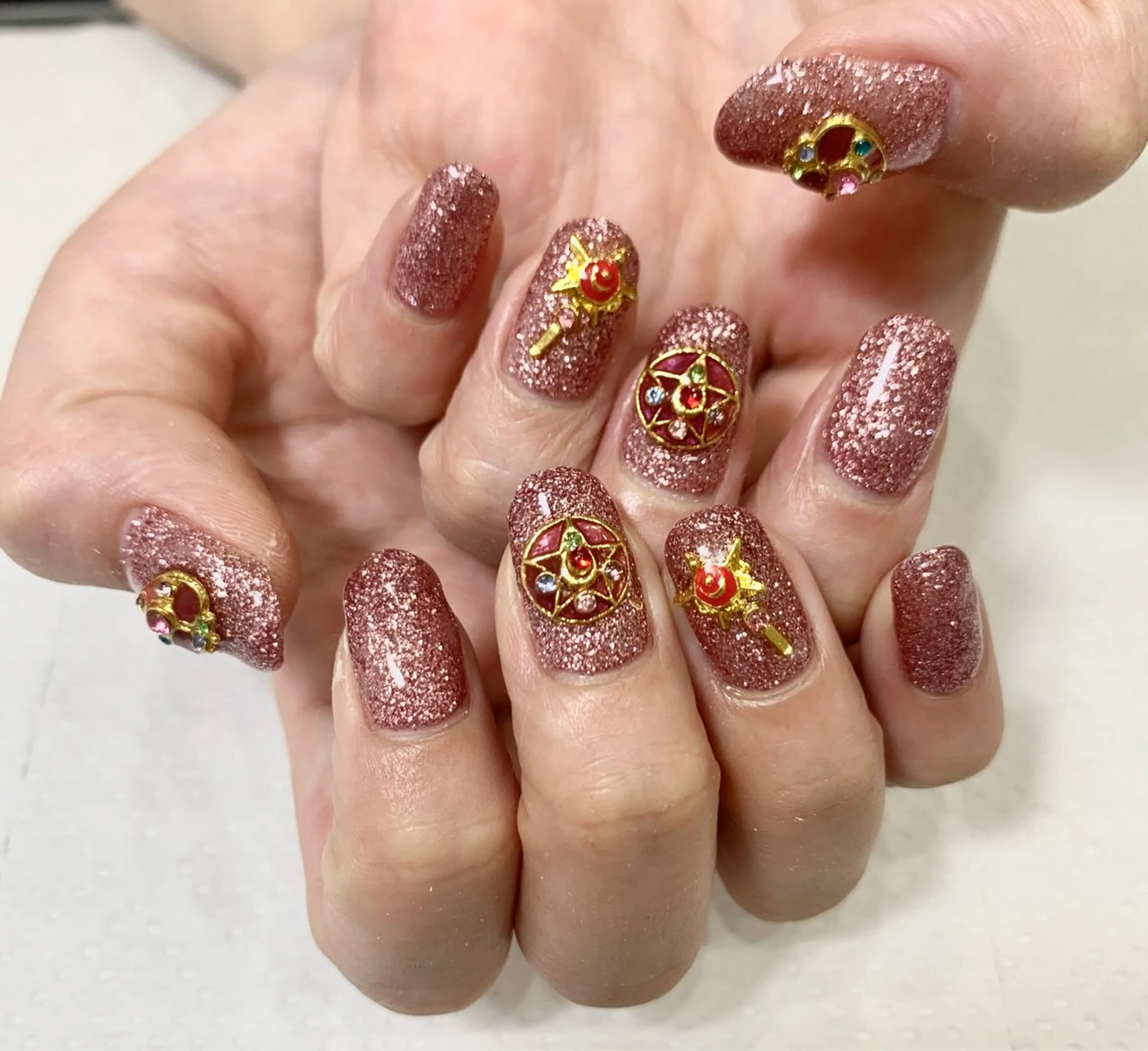 ネイル ピンク PINO 安田のネイルデザイン