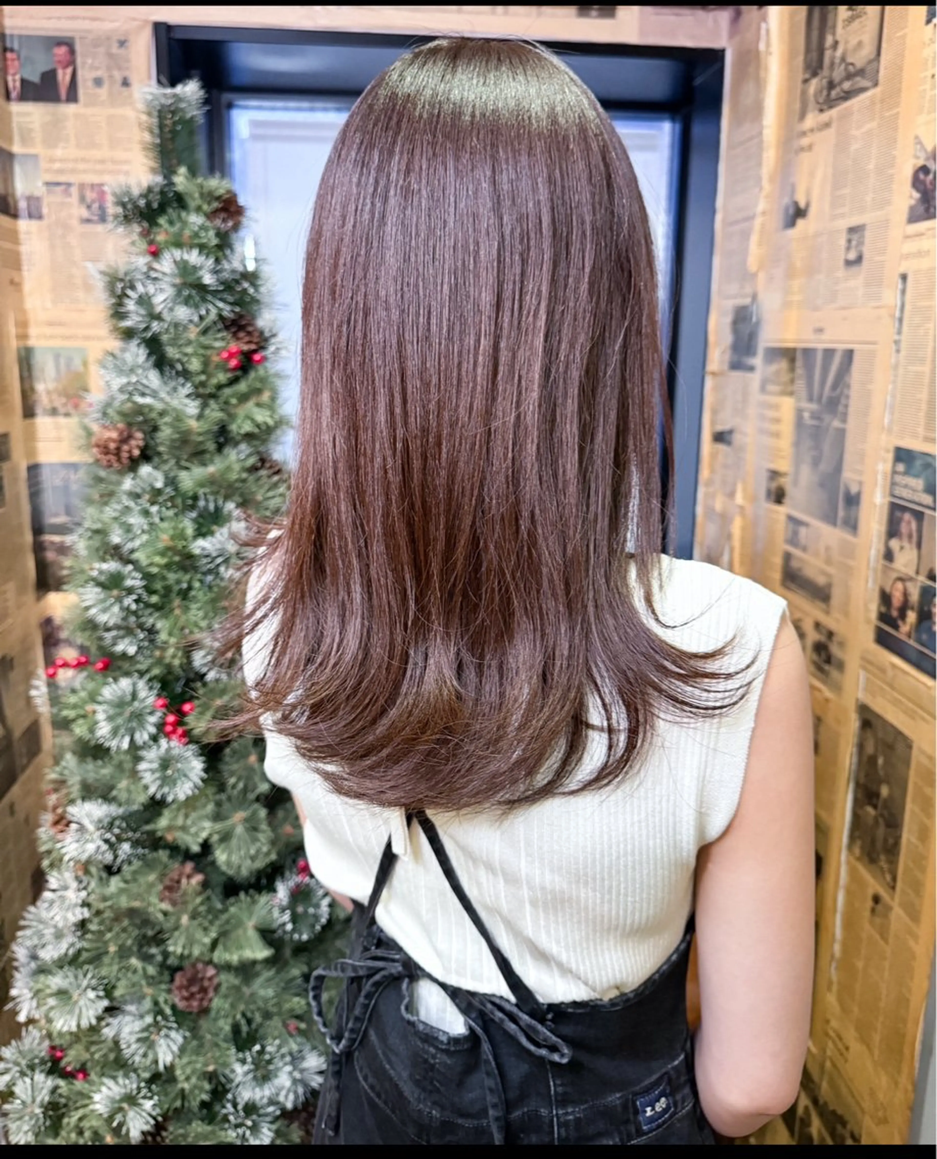 ミディアム カラー Chic シックのヘアスタイル