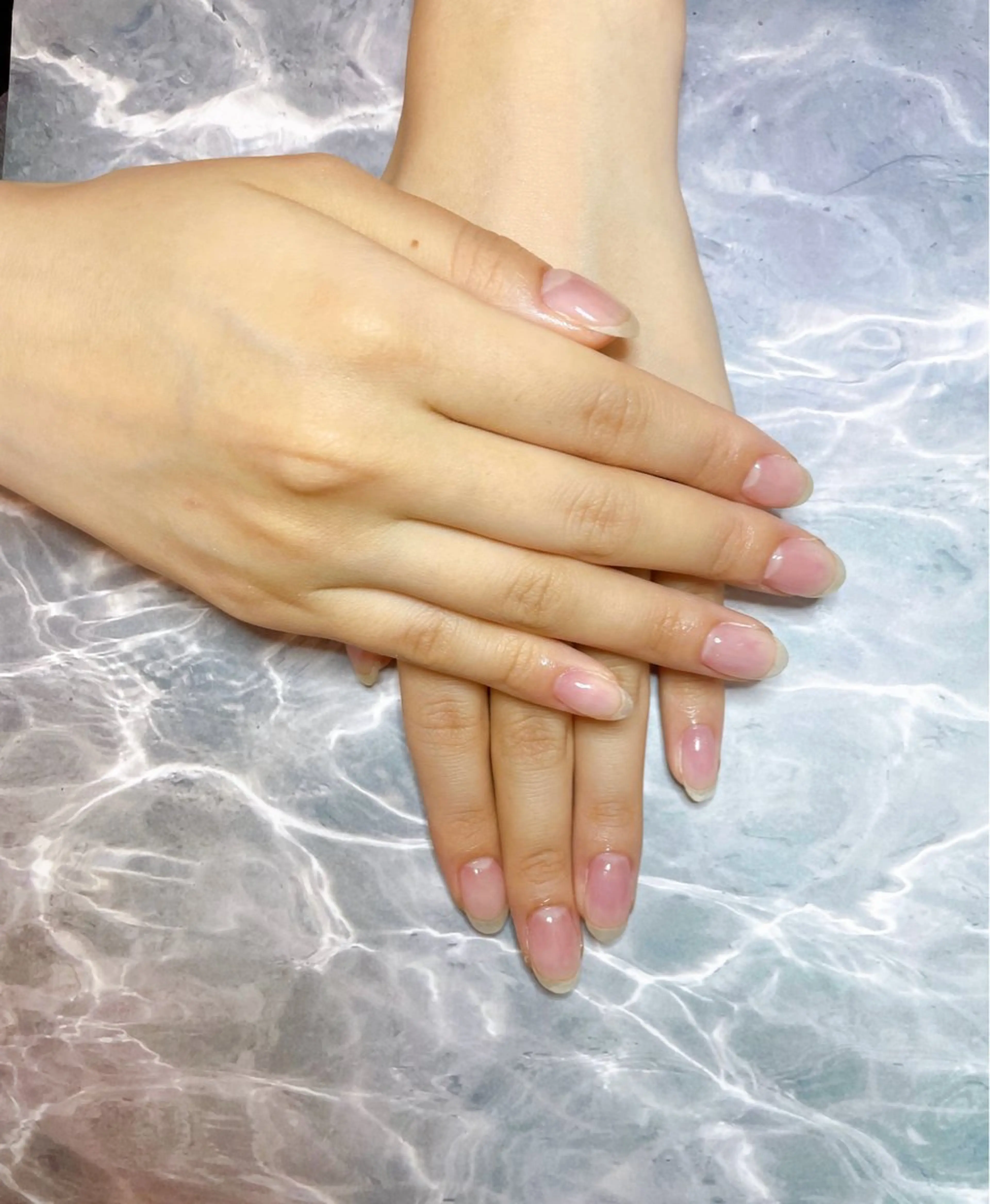 オフあり❣️ケア付き✨🌿クリアジェルネイルの写真