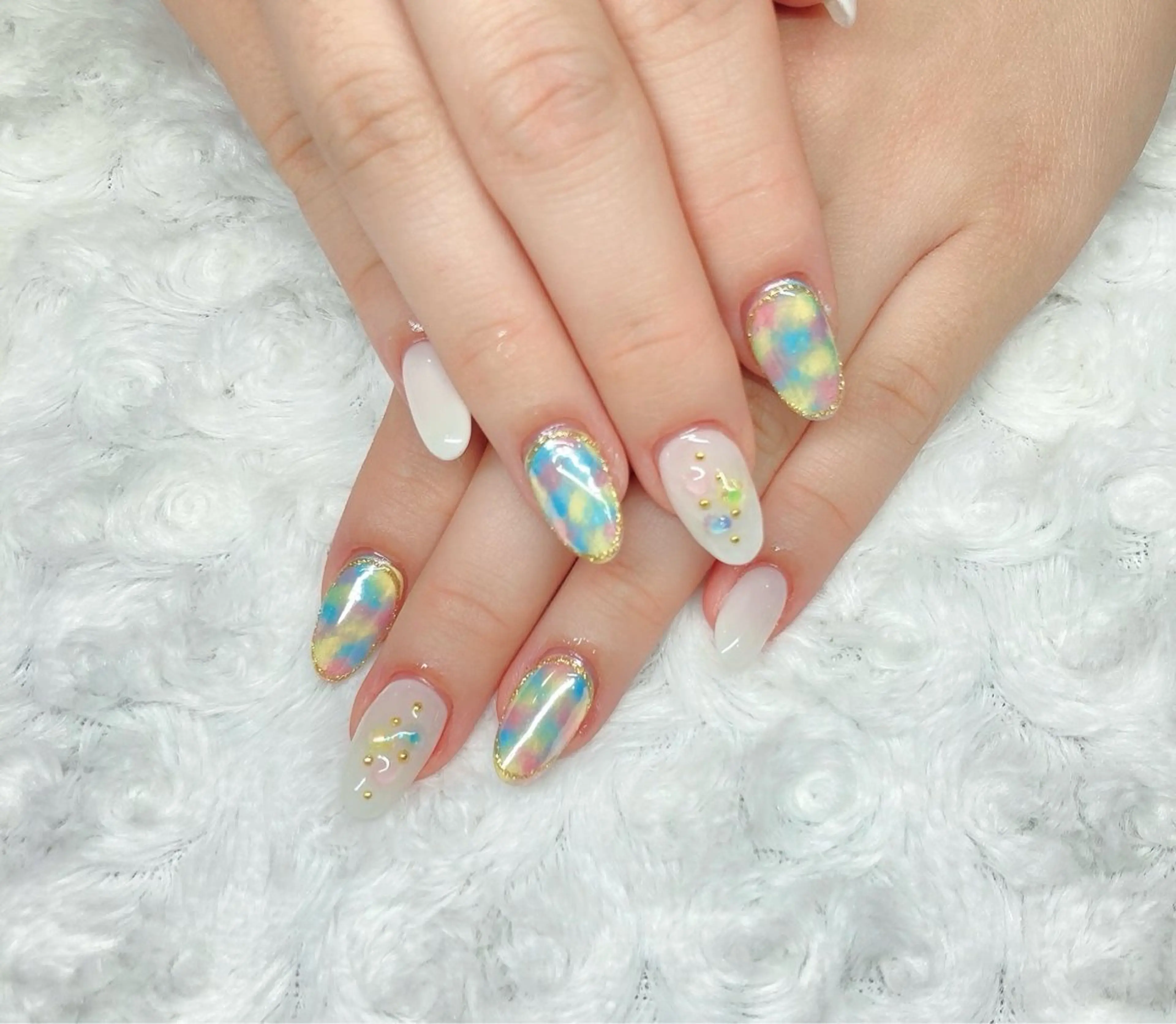 ネイル キラキラネイル Mugi♡ MAYUのネイルデザイン