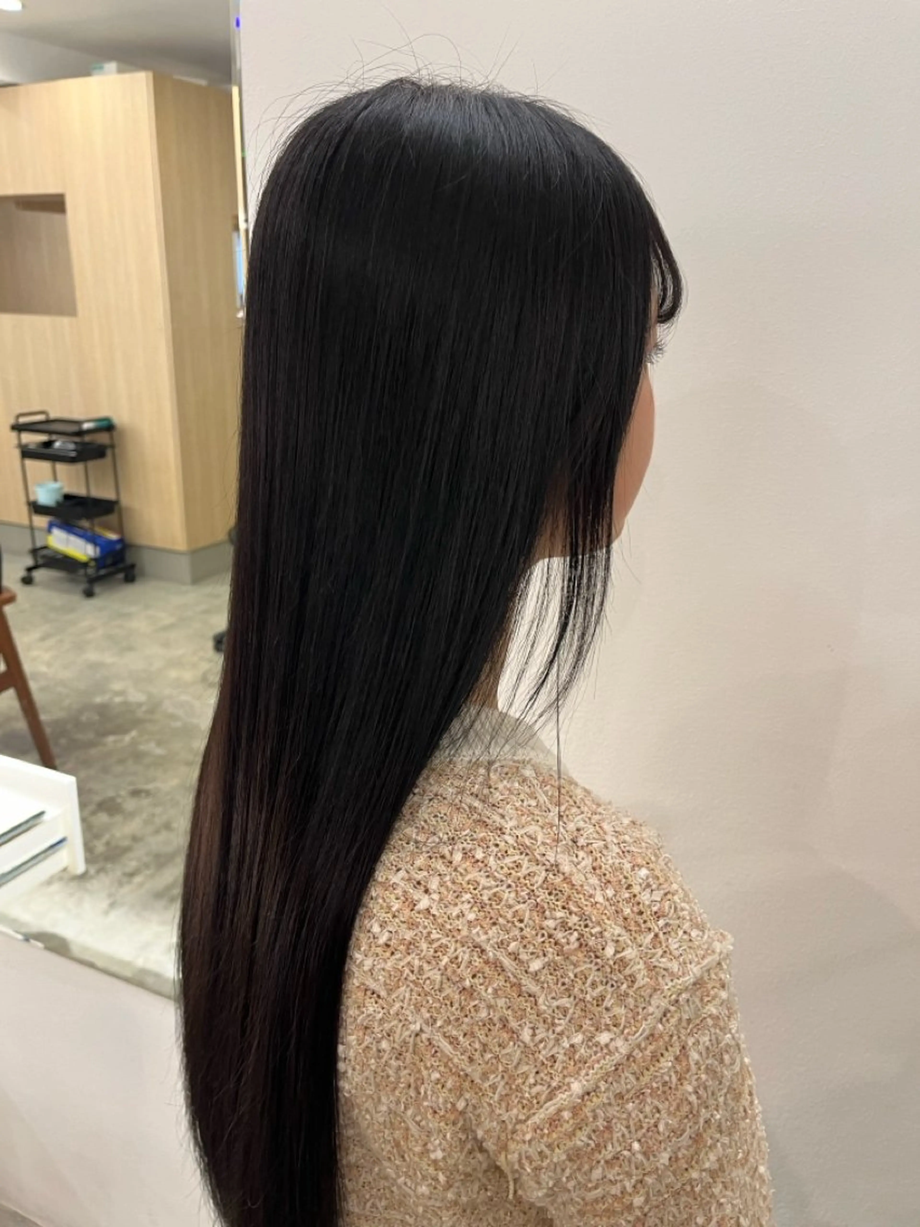 カラー カット れい/ダブルカラー/ レイヤー/髪質改善/のヘアスタイル