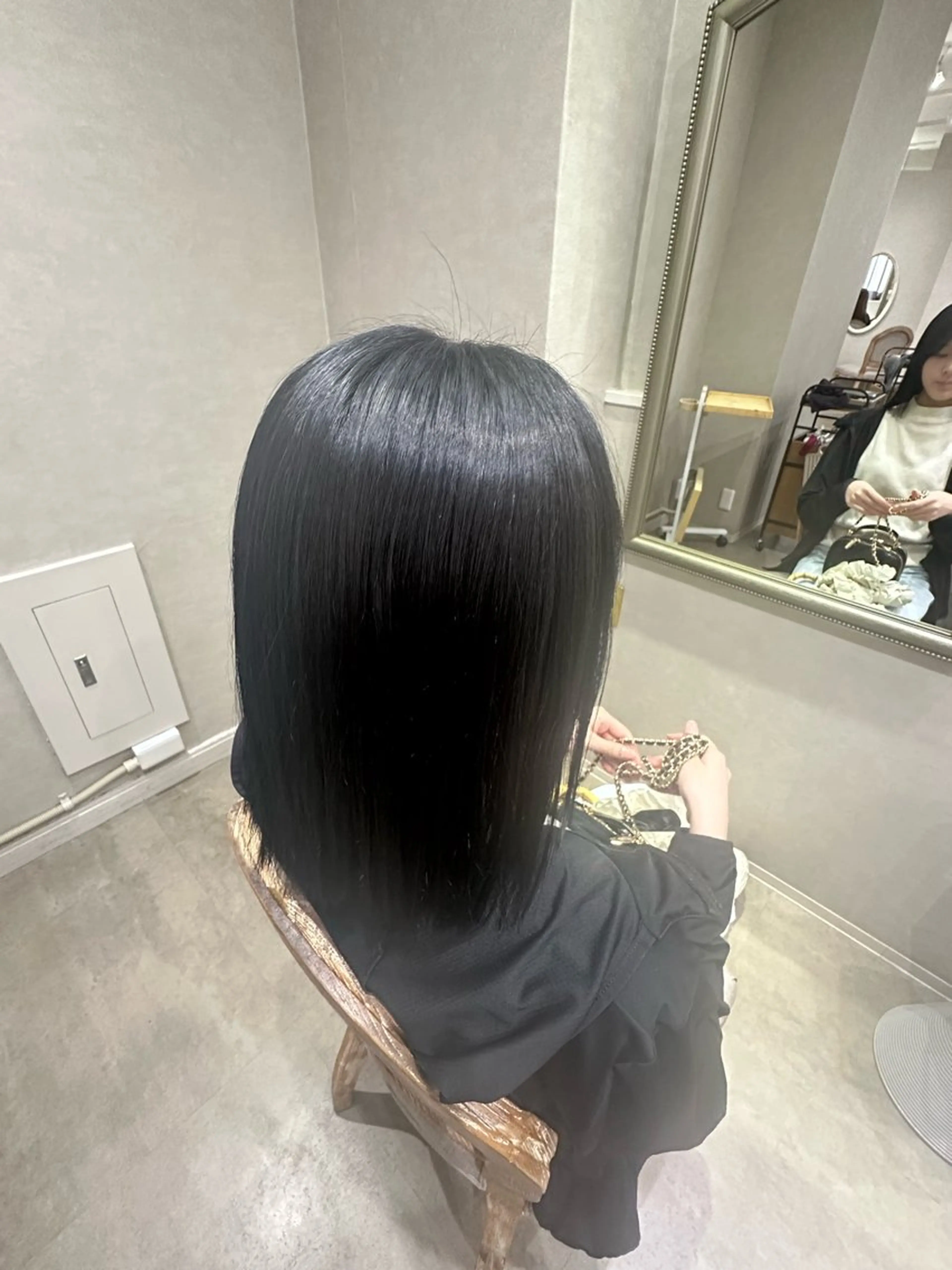 【土日限定】🐰🪄ブリーチなしワンカラー + Aujuaプレミアムトリートメント🐰🪄の写真