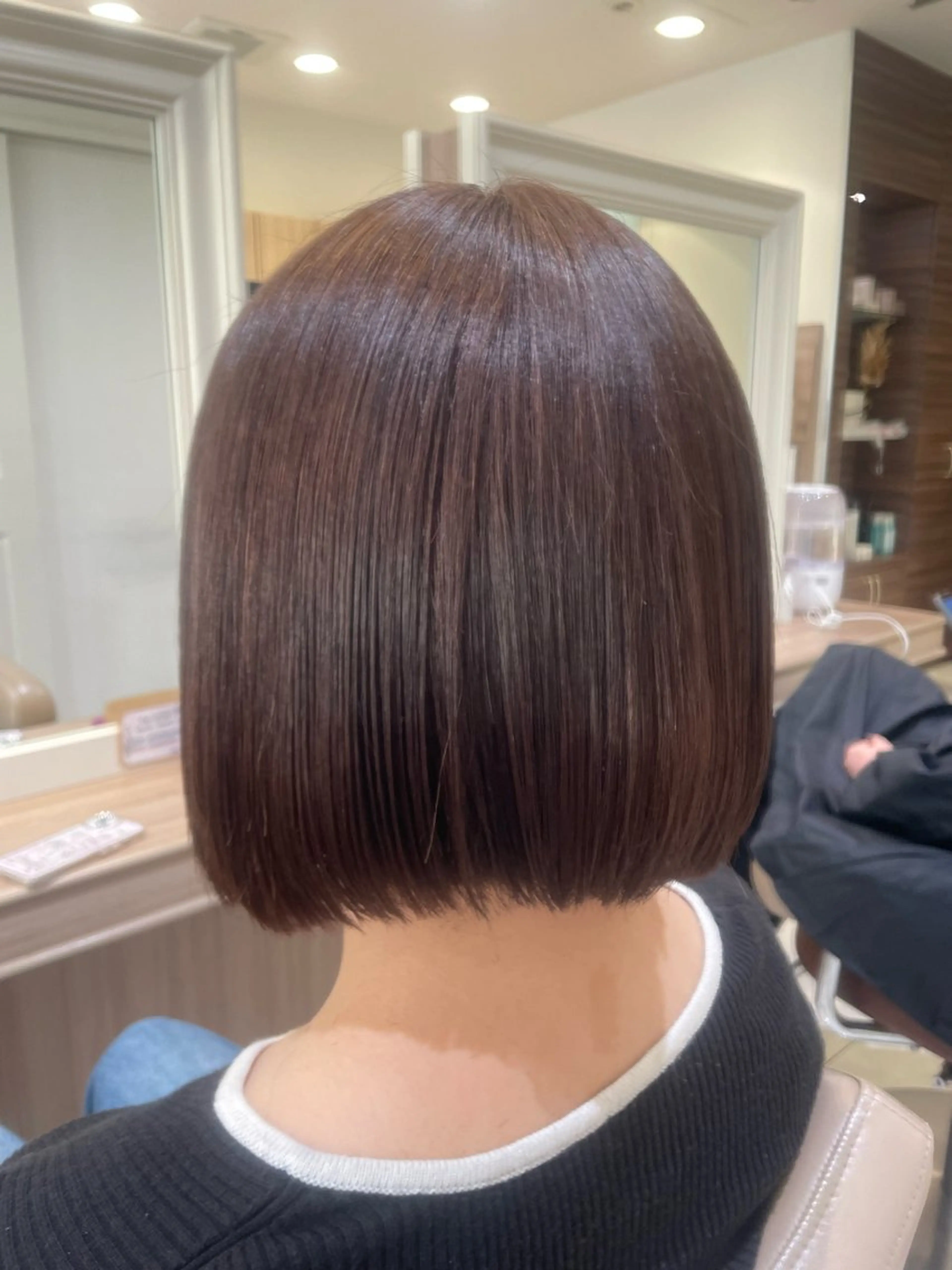 ショート カット トリートメント 韓国ヘアメイク🎀/ 縮毛矯正✨山本媛香のヘアスタイル