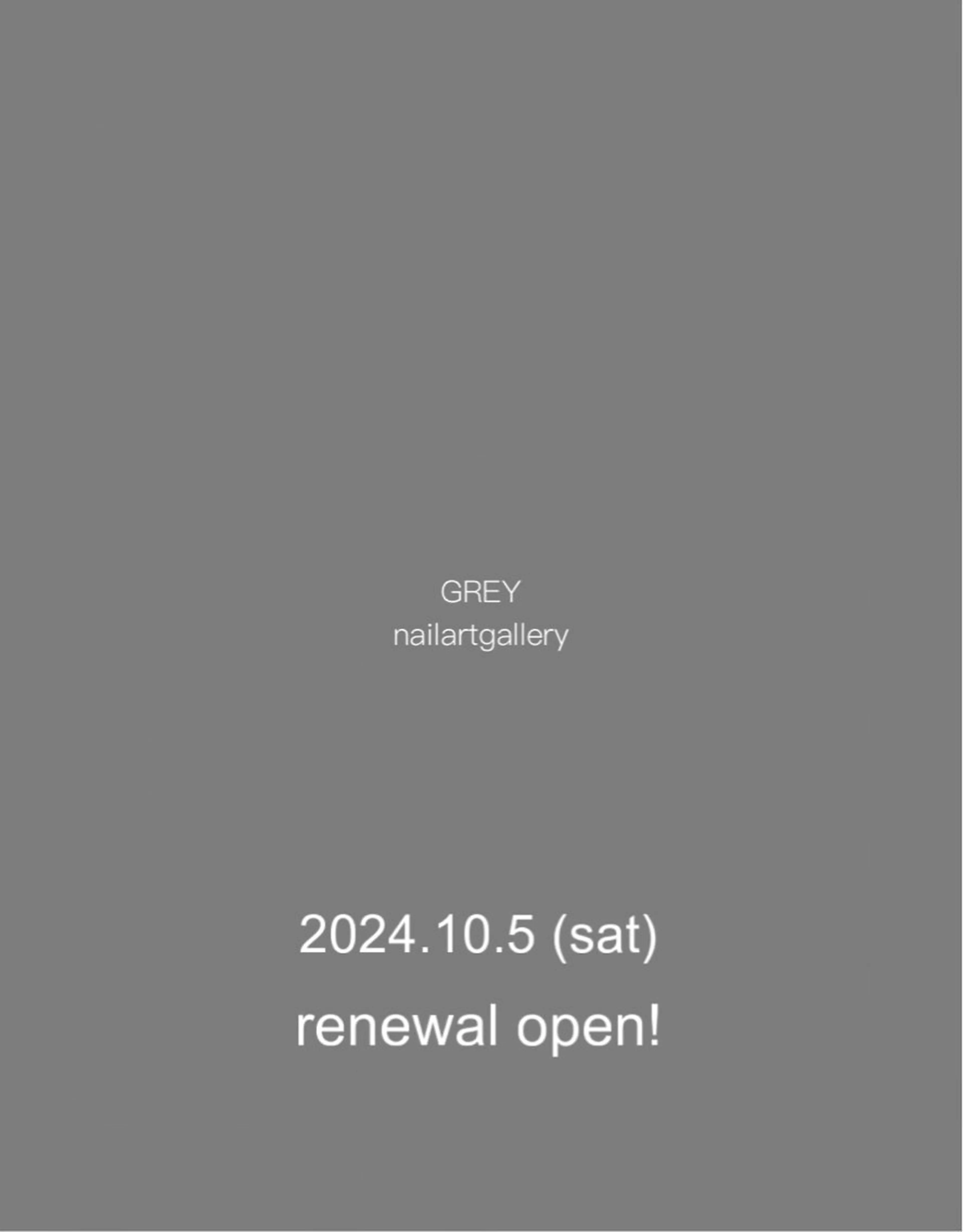 【GREY】 TAIRAのネイルデザイン