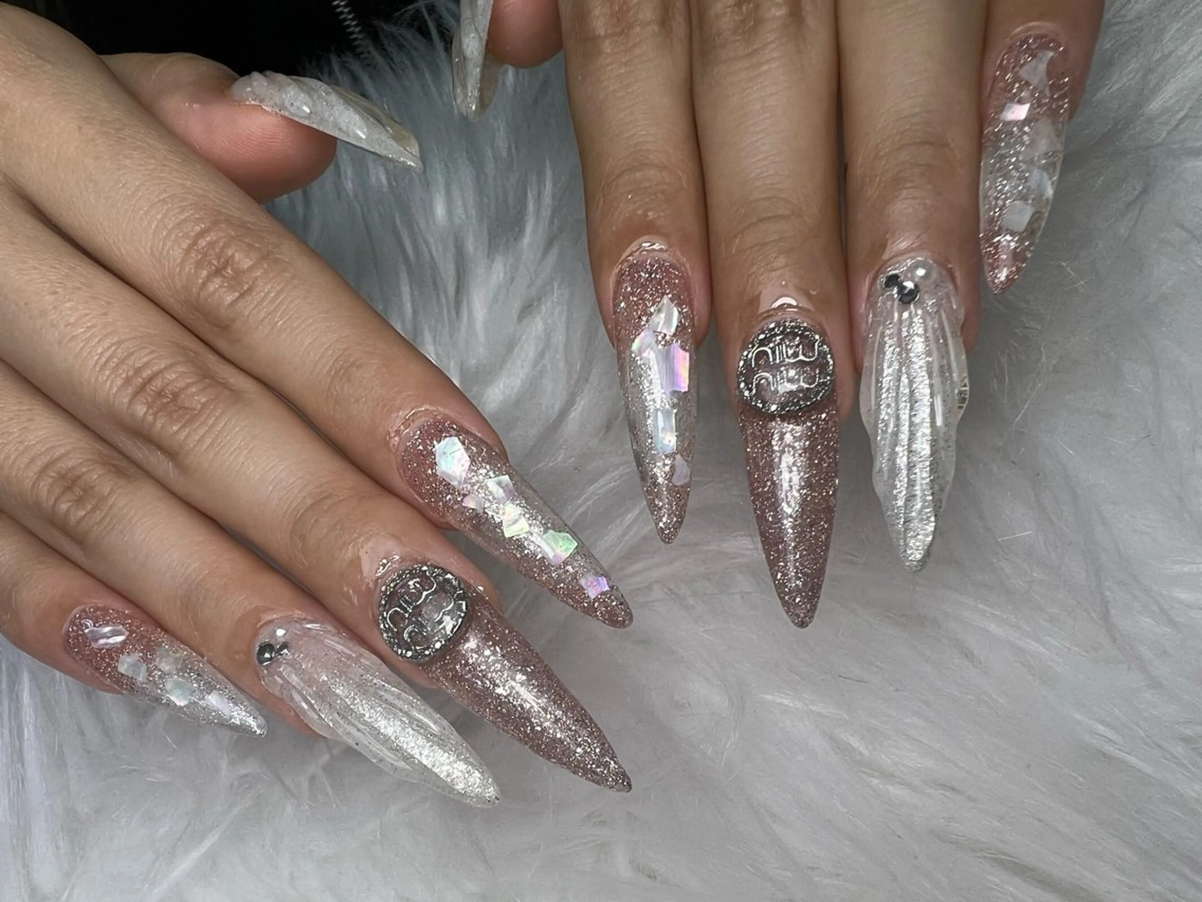 ネイル ハンドネイル Mana‪ ‪·͜· ❤︎‬のネイルデザイン