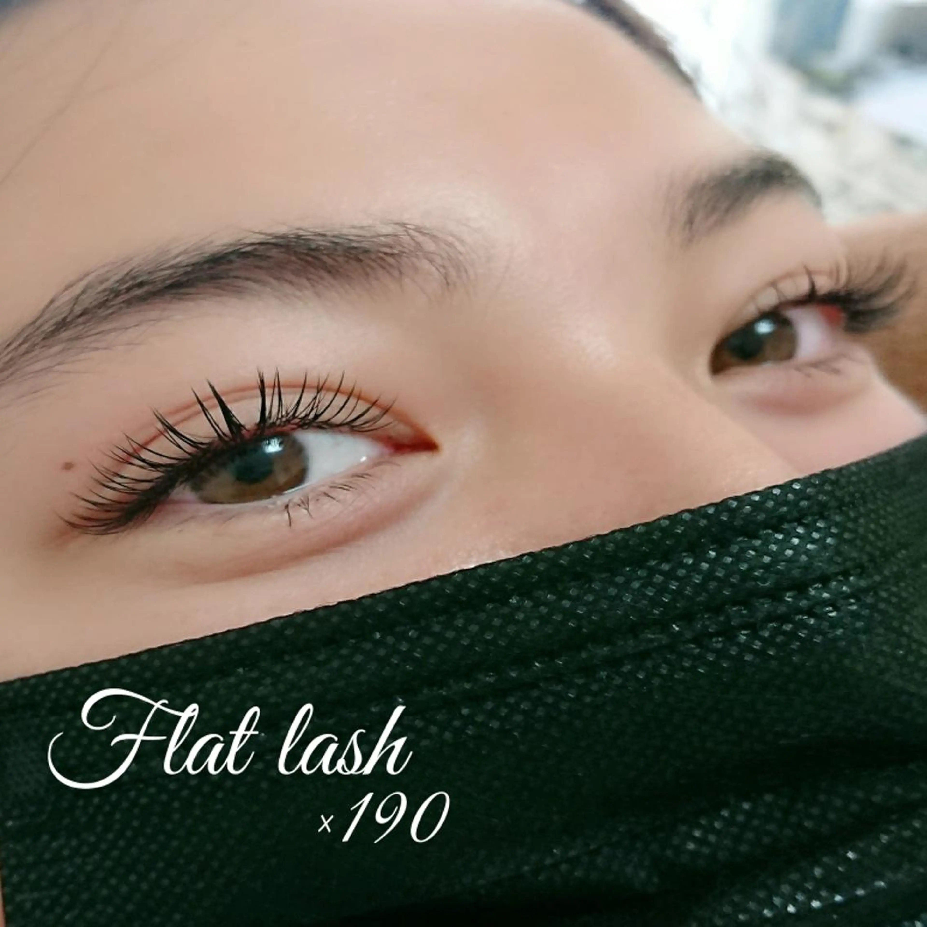 大人気!フラットラッシュ付け放題☆アイシャンプー&コーティング仕上げ付き!の写真