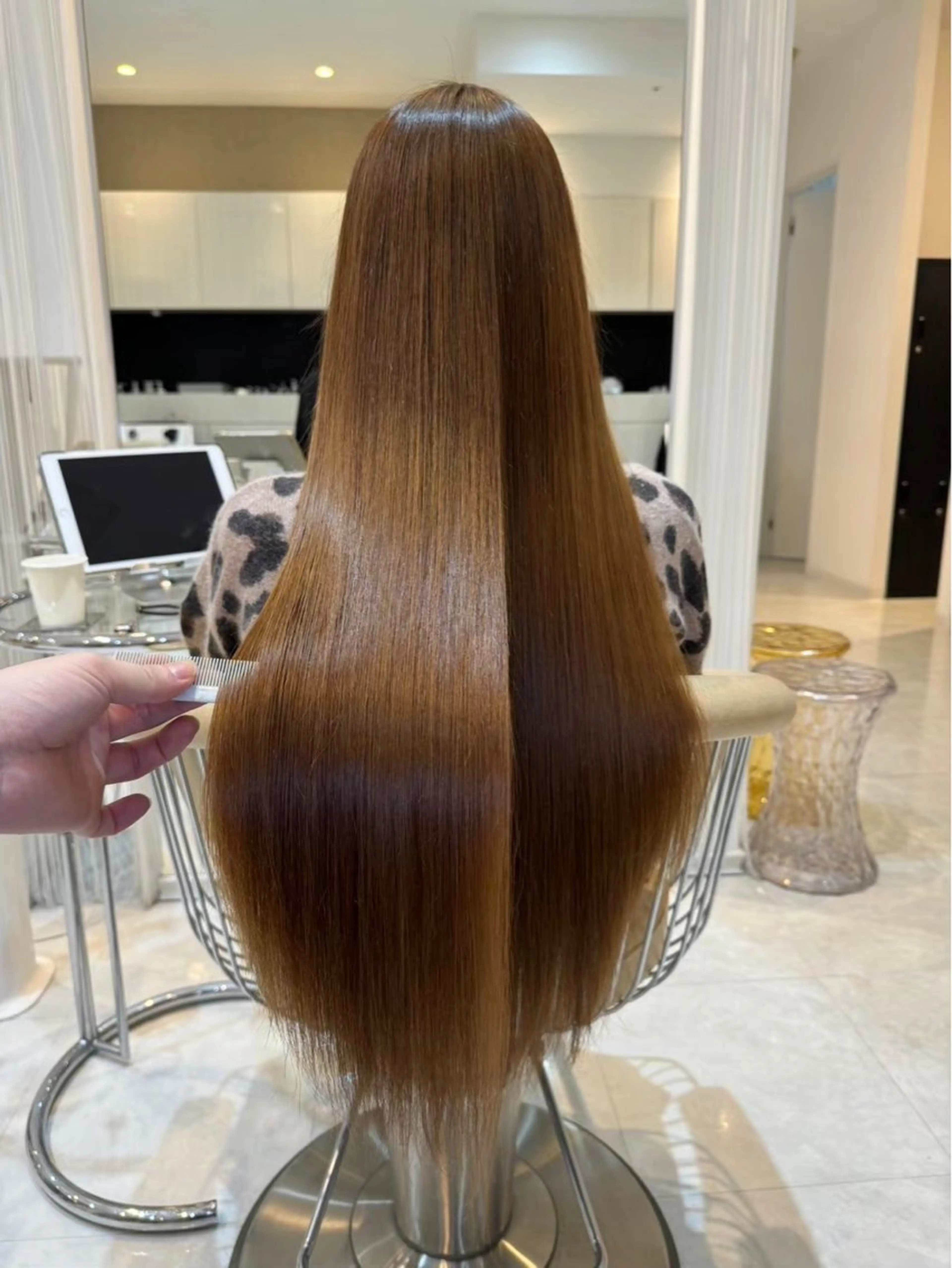 カラー パーマ ヘアアレンジ 當間 大知のヘアスタイル