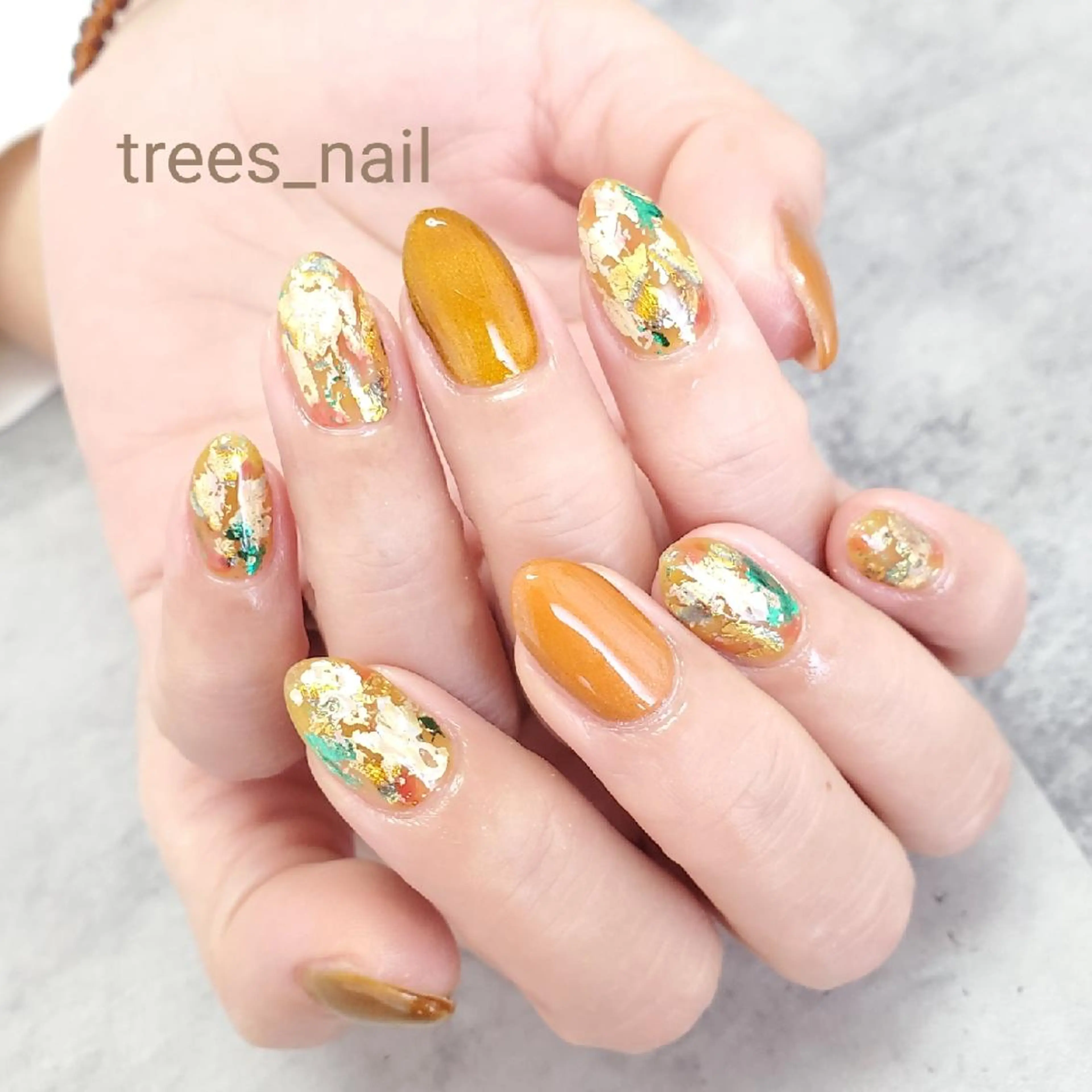 ネイル trees_ nailのネイルデザイン