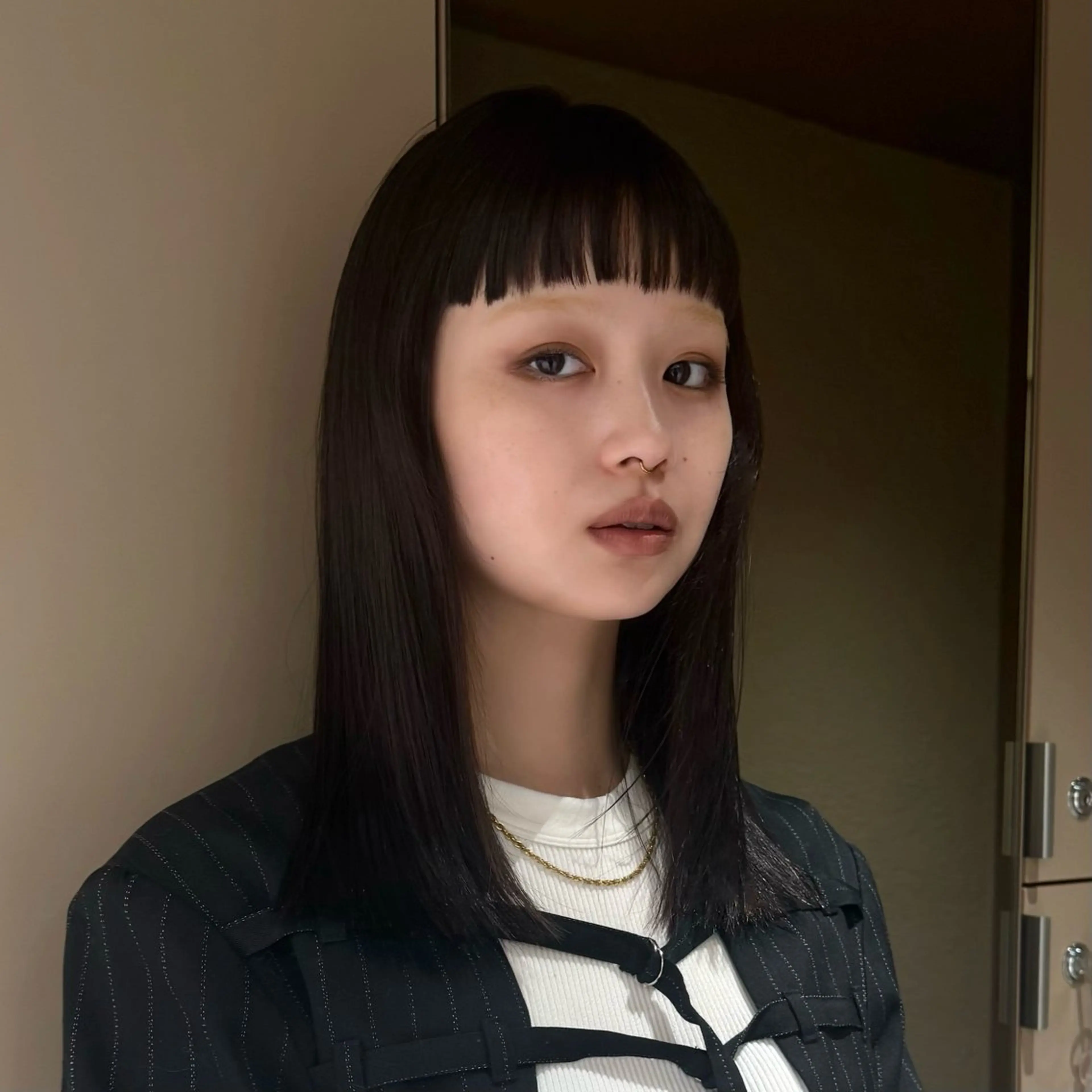 セミロング パーマ 縮毛矯正 トリートメント maison mile所属・maisonmile Akariのヘアスタイル