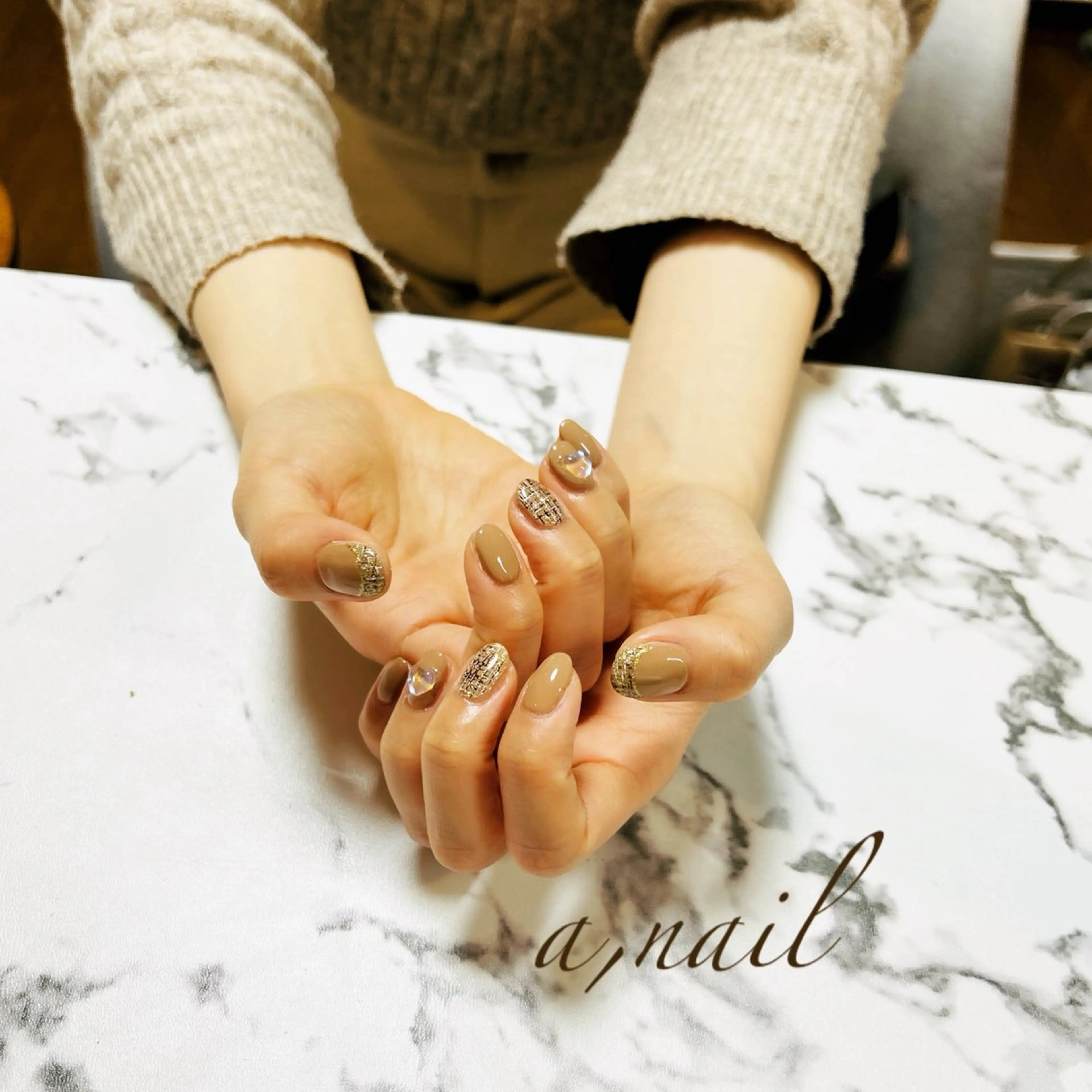 ネイル フットネイル フレンチネイル ジェルネイル グラデーション ハート ハンドネイル ネイルサロン エーネイルのネイルデザイン