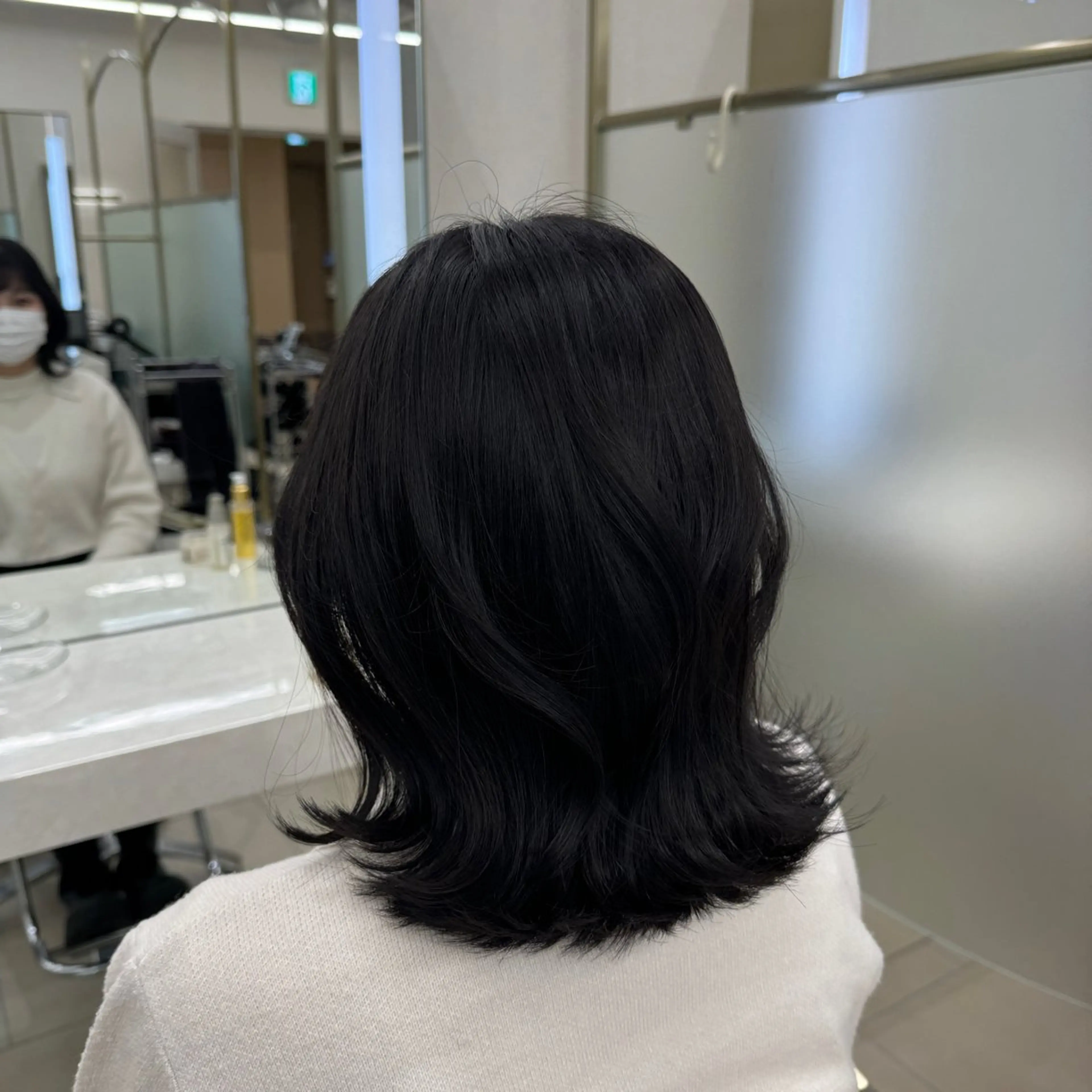 ミディアム カラー COA GINZA/ 相澤謙心のヘアスタイル