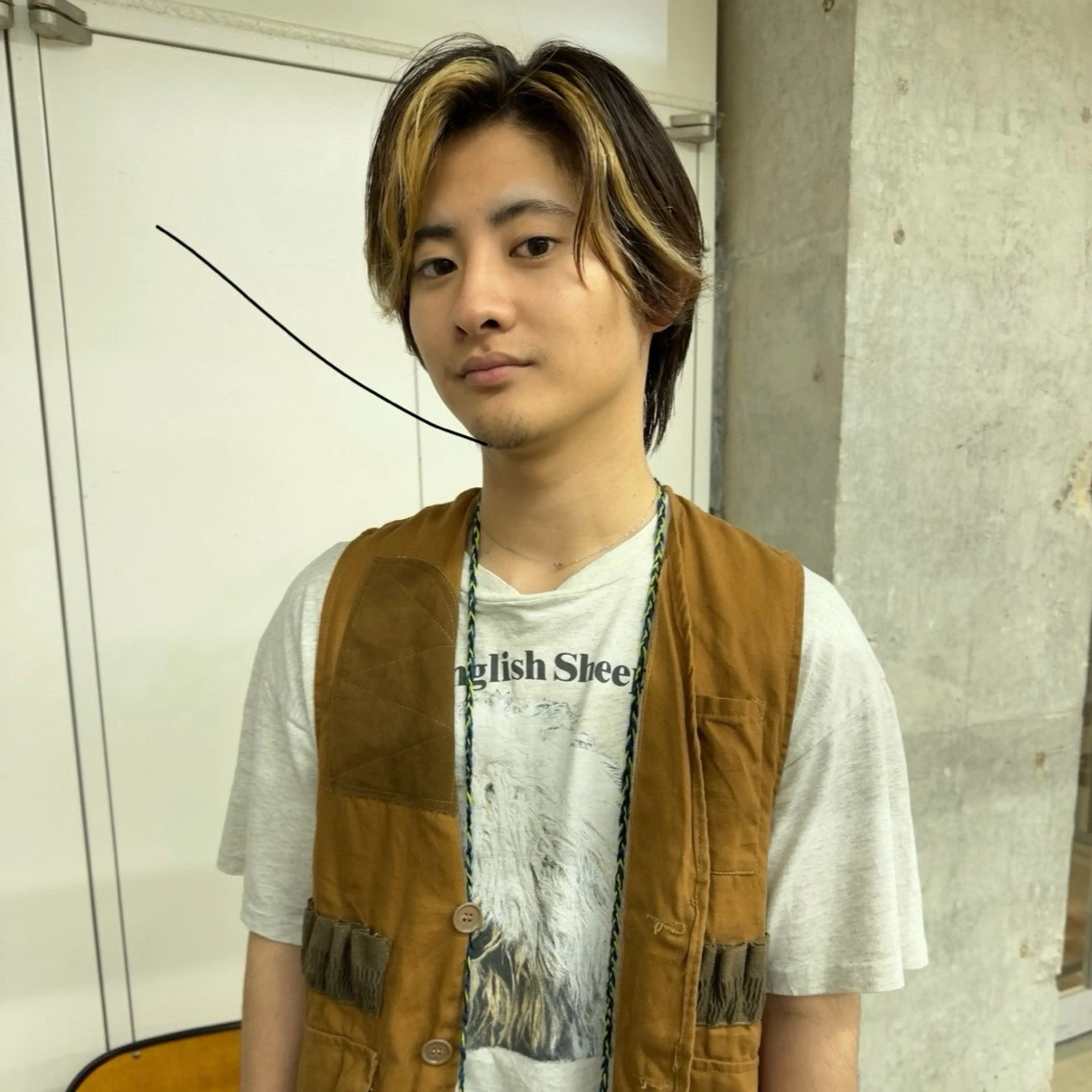 🐅カット＋ハイライトカラー🐅(メンズ限定)の写真