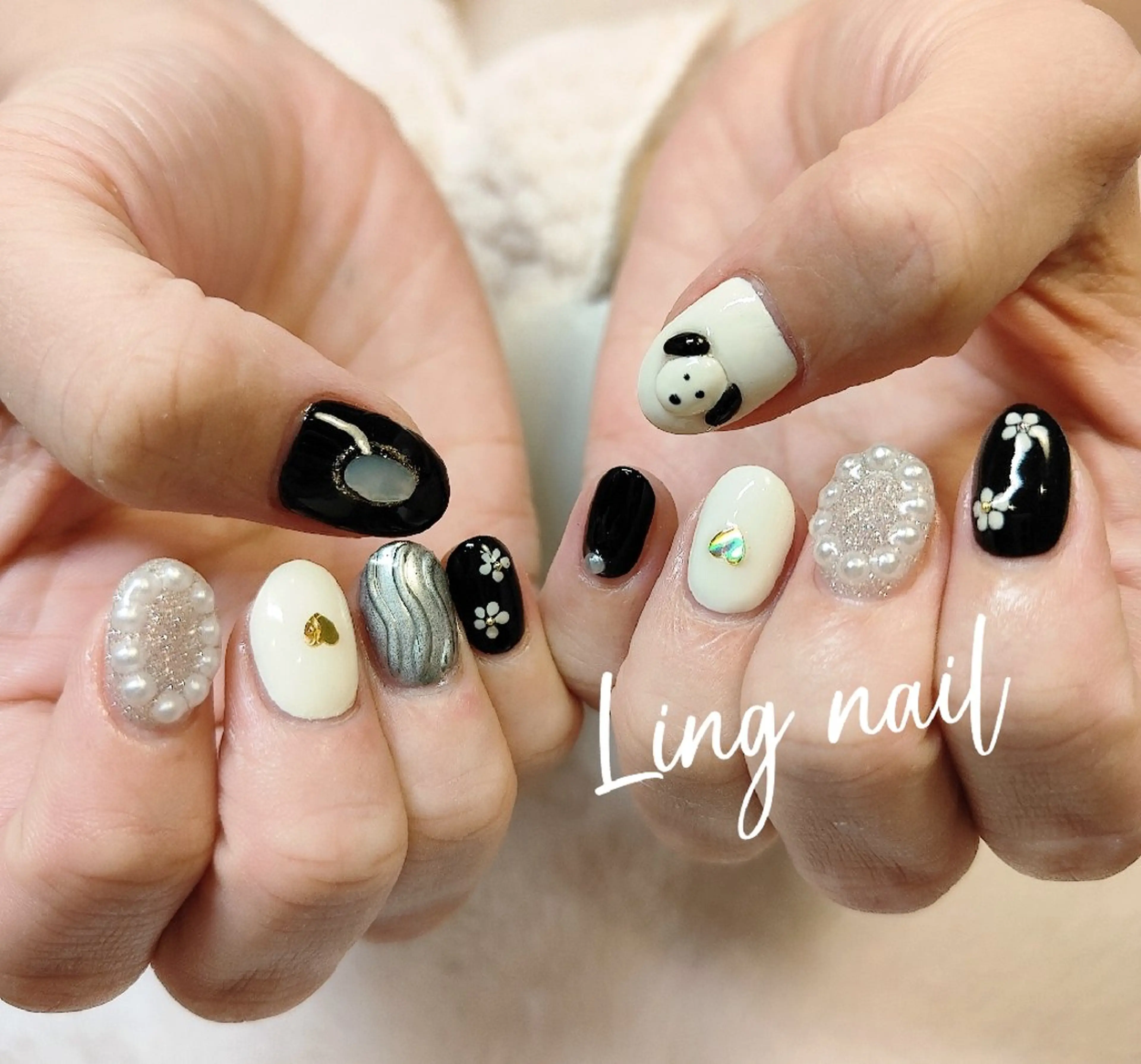 ネイル ハンドネイル Ling. Meiのネイルデザイン