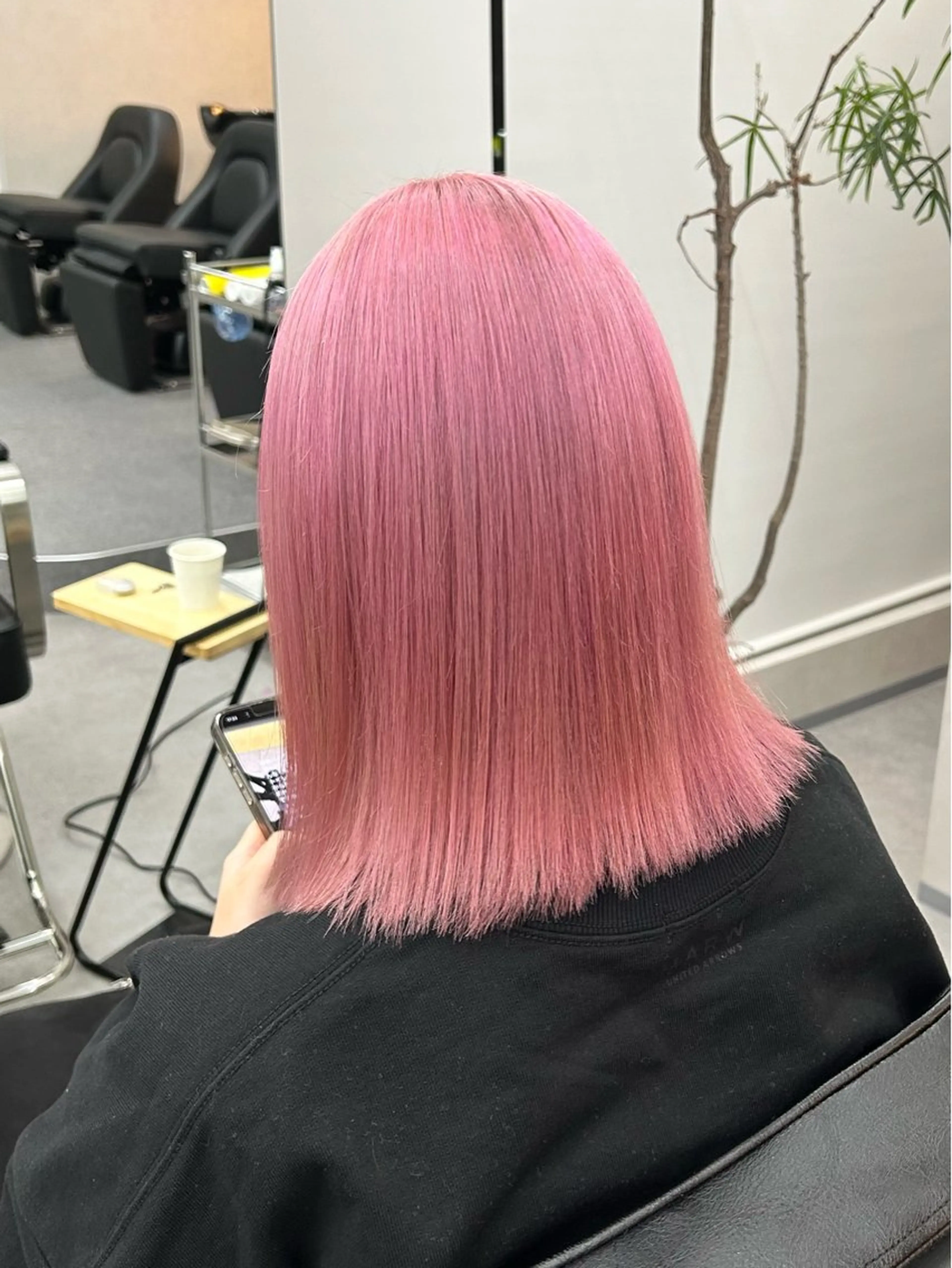 ミディアム カラー カット ヘアカラー トリートメント ヘアセット 🌷横浜/レイヤー /艶カラー🌷のヘアスタイル
