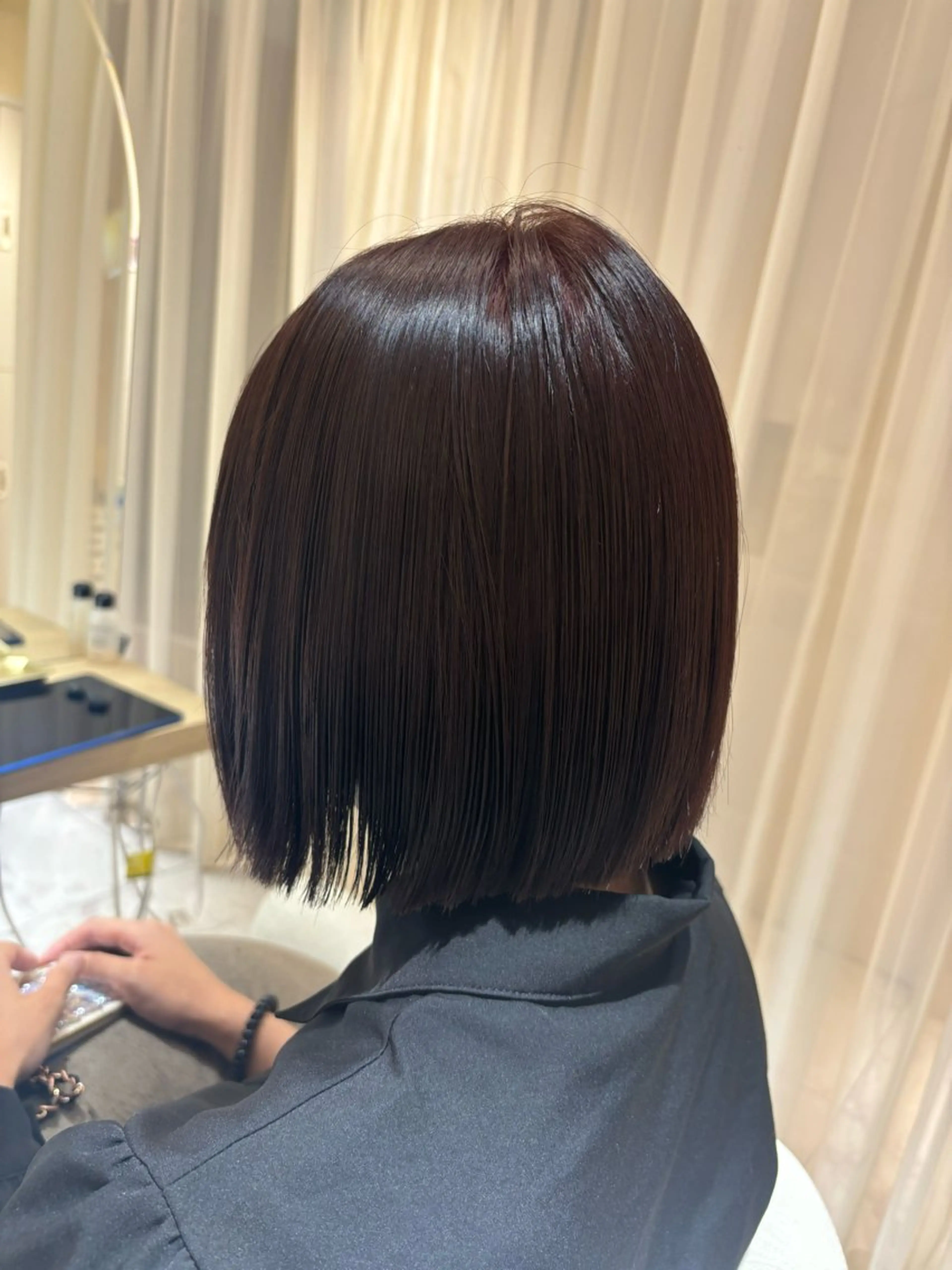 ショート カラー ヘアカラー トリートメント 🫧日吉/髪質改善/ 上原ちえみ🫧のヘアスタイル