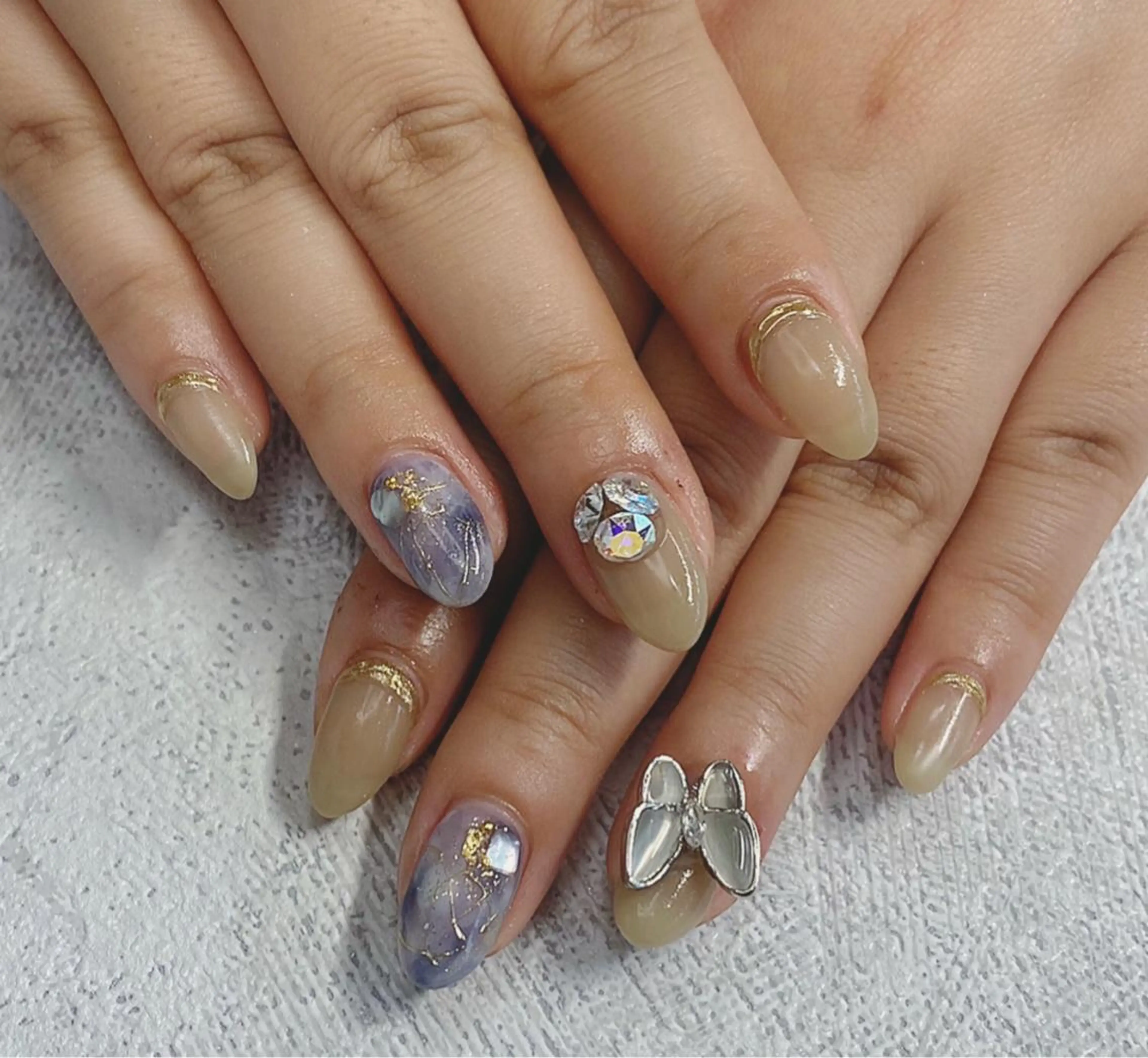 ネイル ニュアンスネイル 𝑺 𝒏𝒂𝒊𝒍✳︎のネイルデザイン