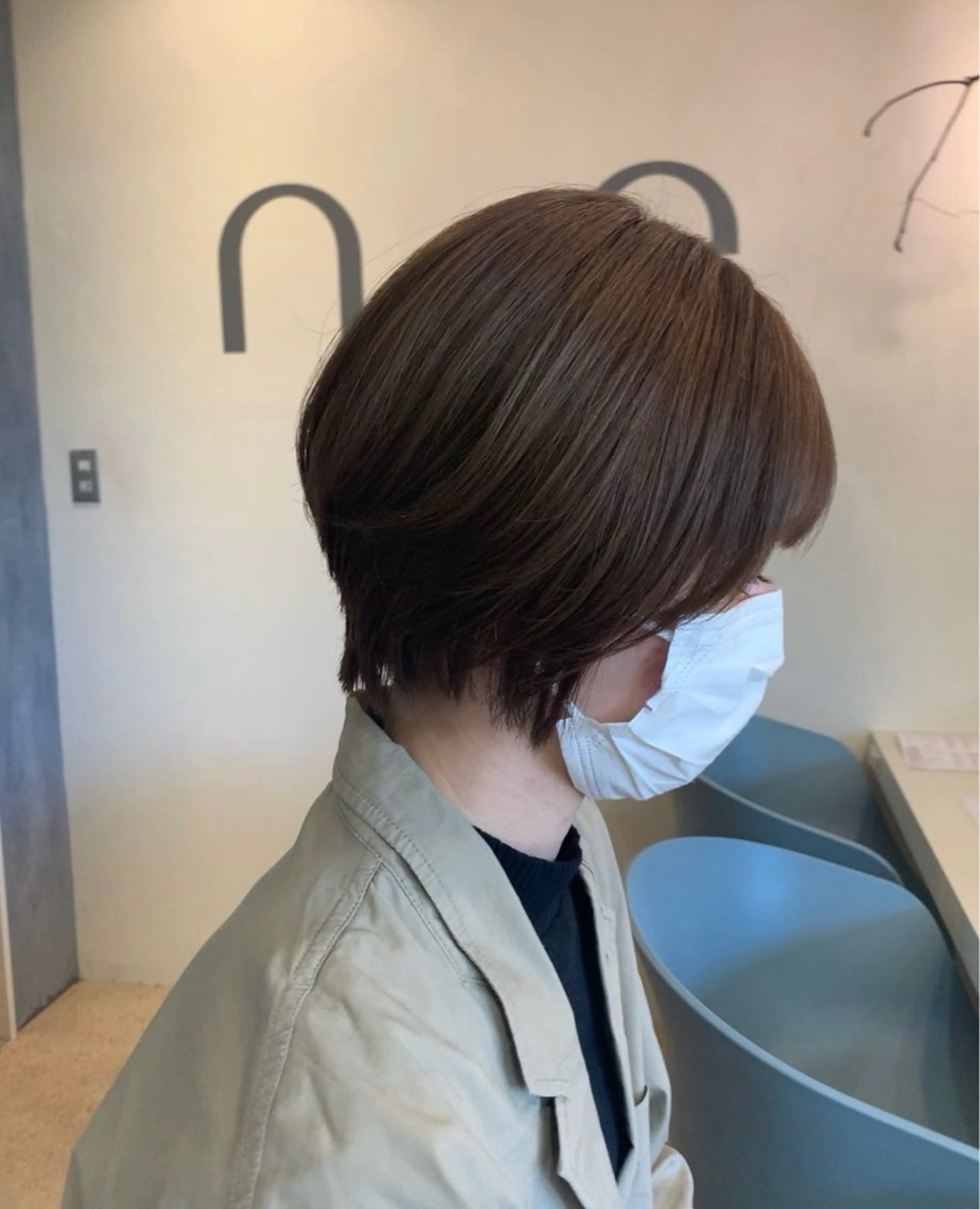 ショート 中西 未有のヘアスタイル
