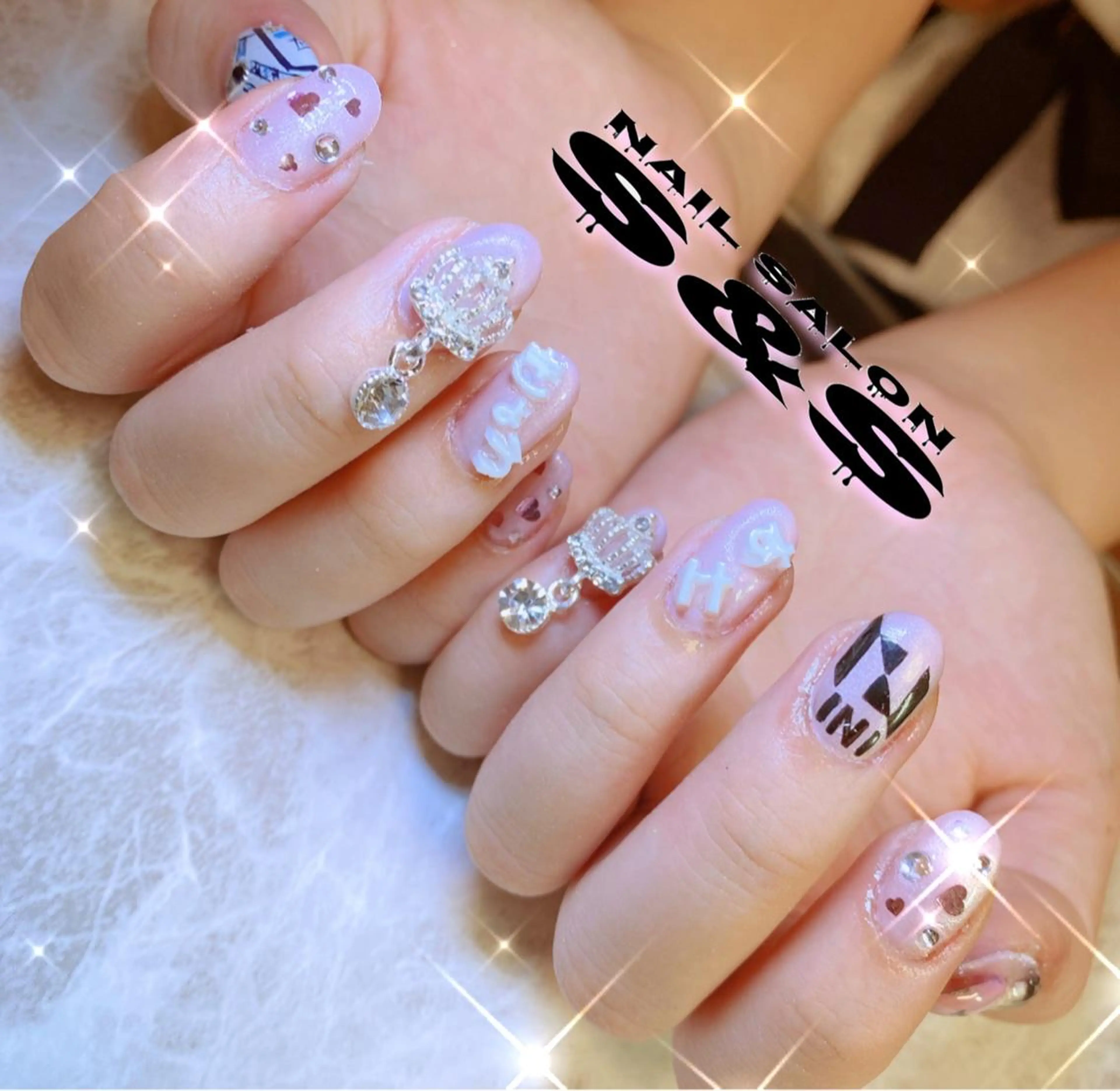 ネイル 長さ出し メンズネイル 持ち込み スカルプネイル S&S 村田小百合のネイルデザイン