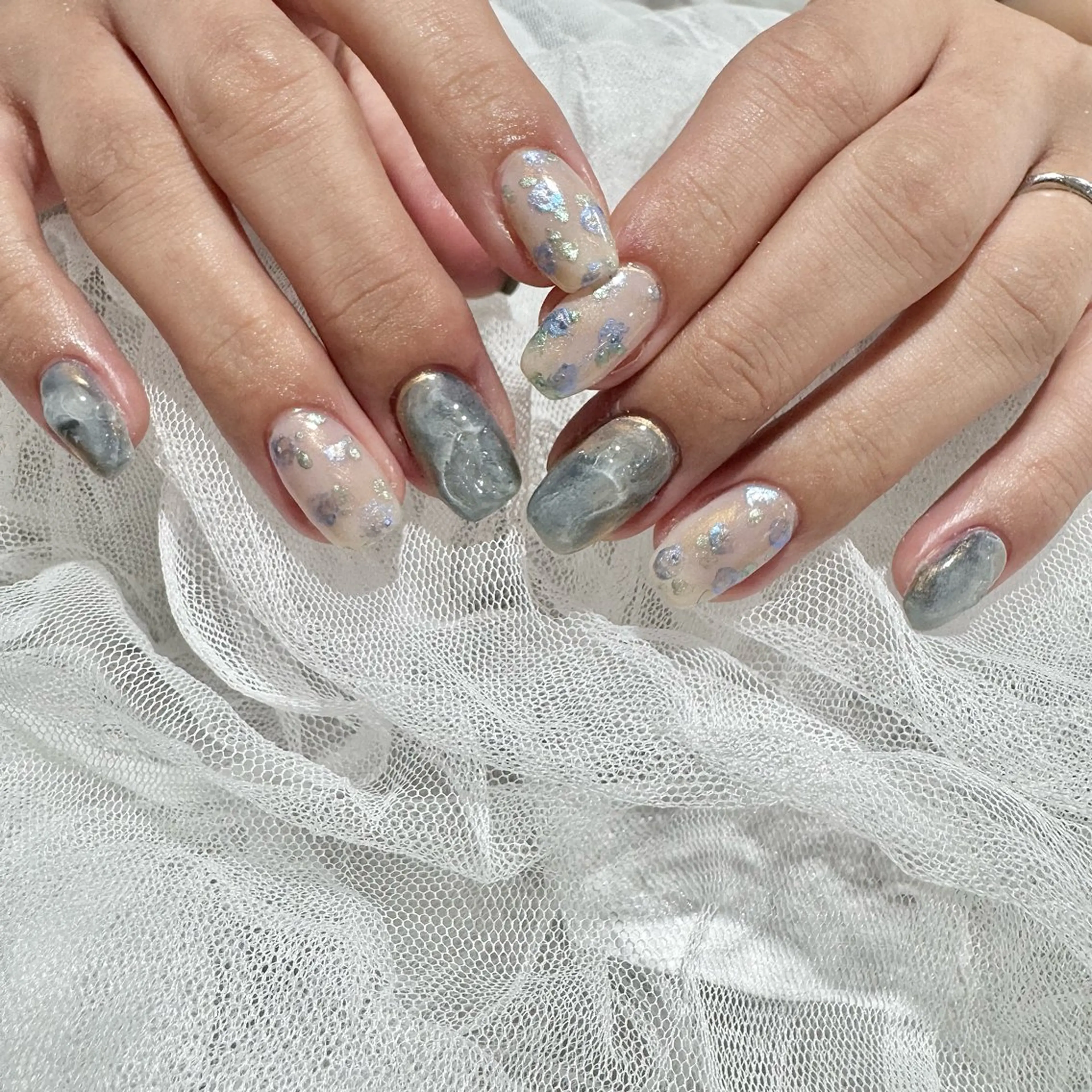 ネイル ハンドネイル 新井 ひなののネイルデザイン