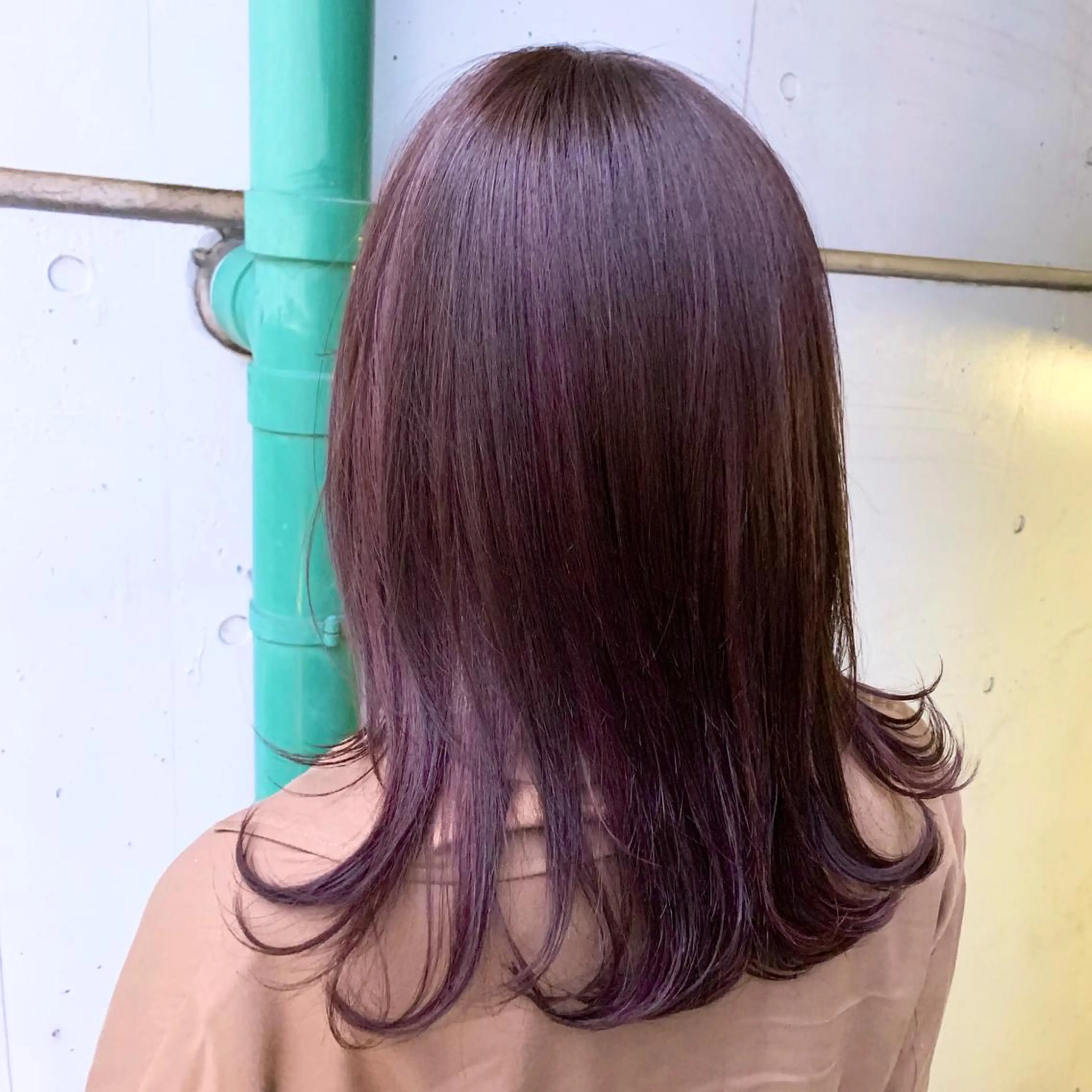ミディアム カラー 透明感カラー ハイライトカラー ハイライト トリートメント ヘアカラー 原山 直人のヘアスタイル