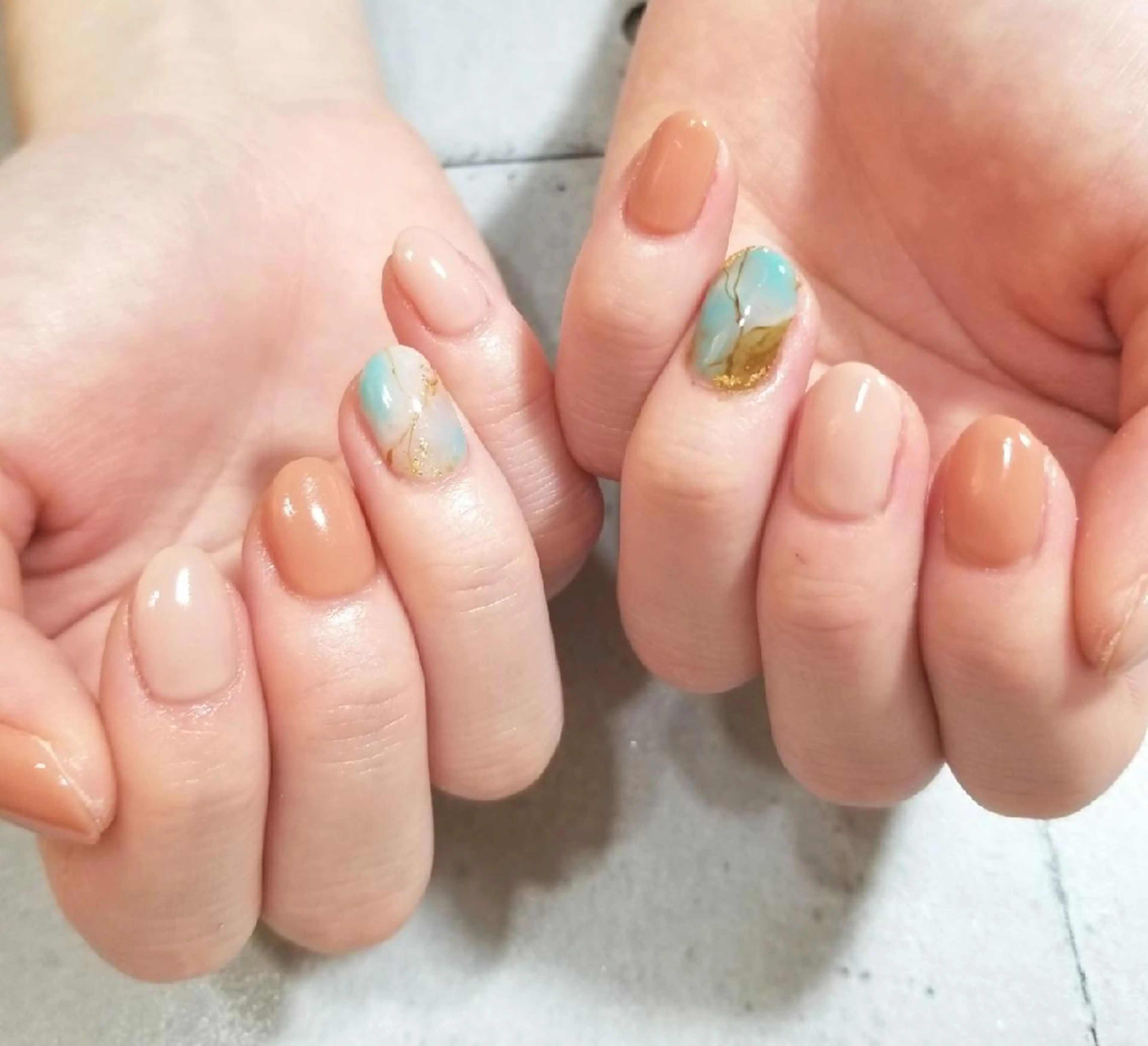 ネイル シンプルネイル nailatelier nijiiro.所属・nijiiro🌈 サトウのネイルデザイン
