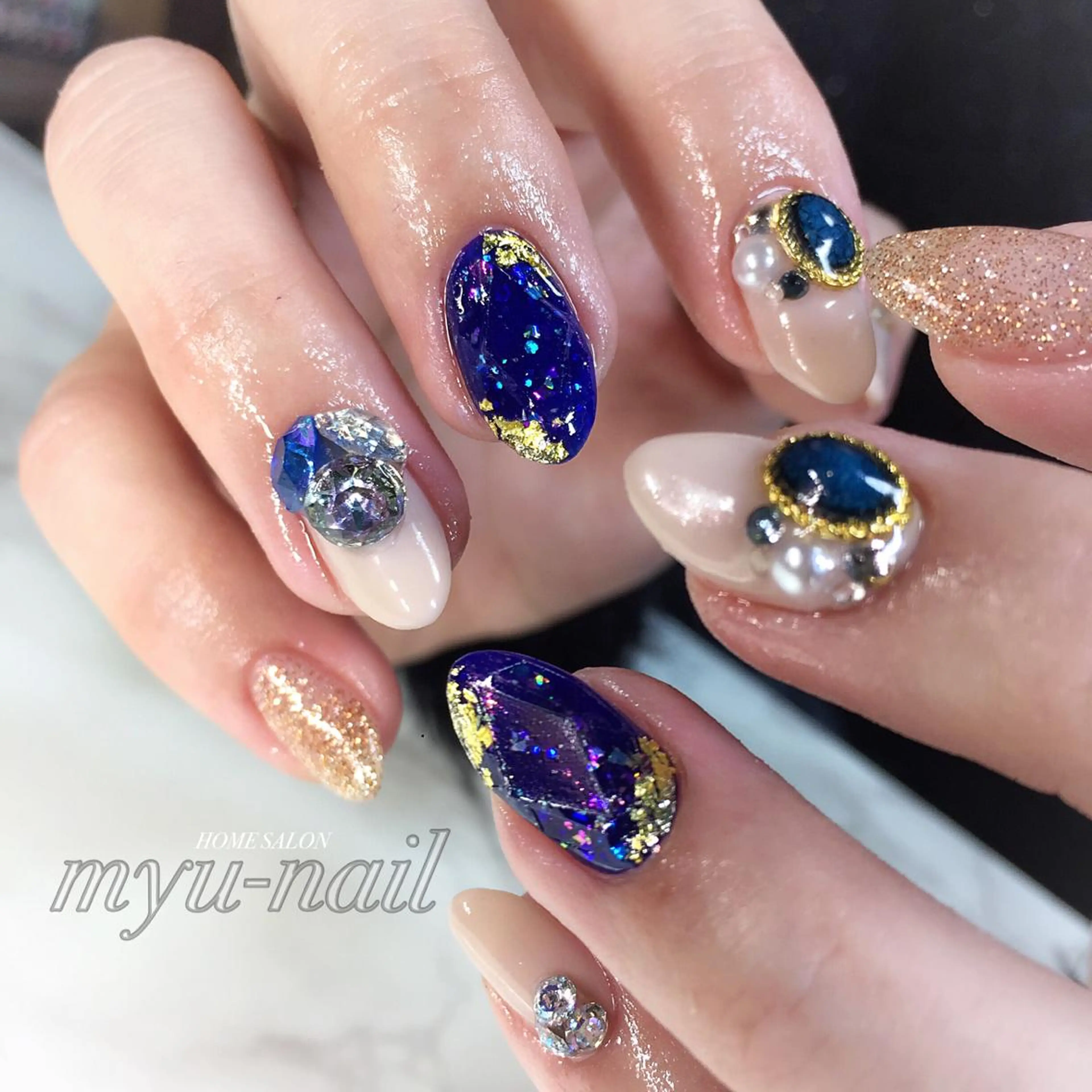 ネイル ホームサロン myu-nailのネイルデザイン