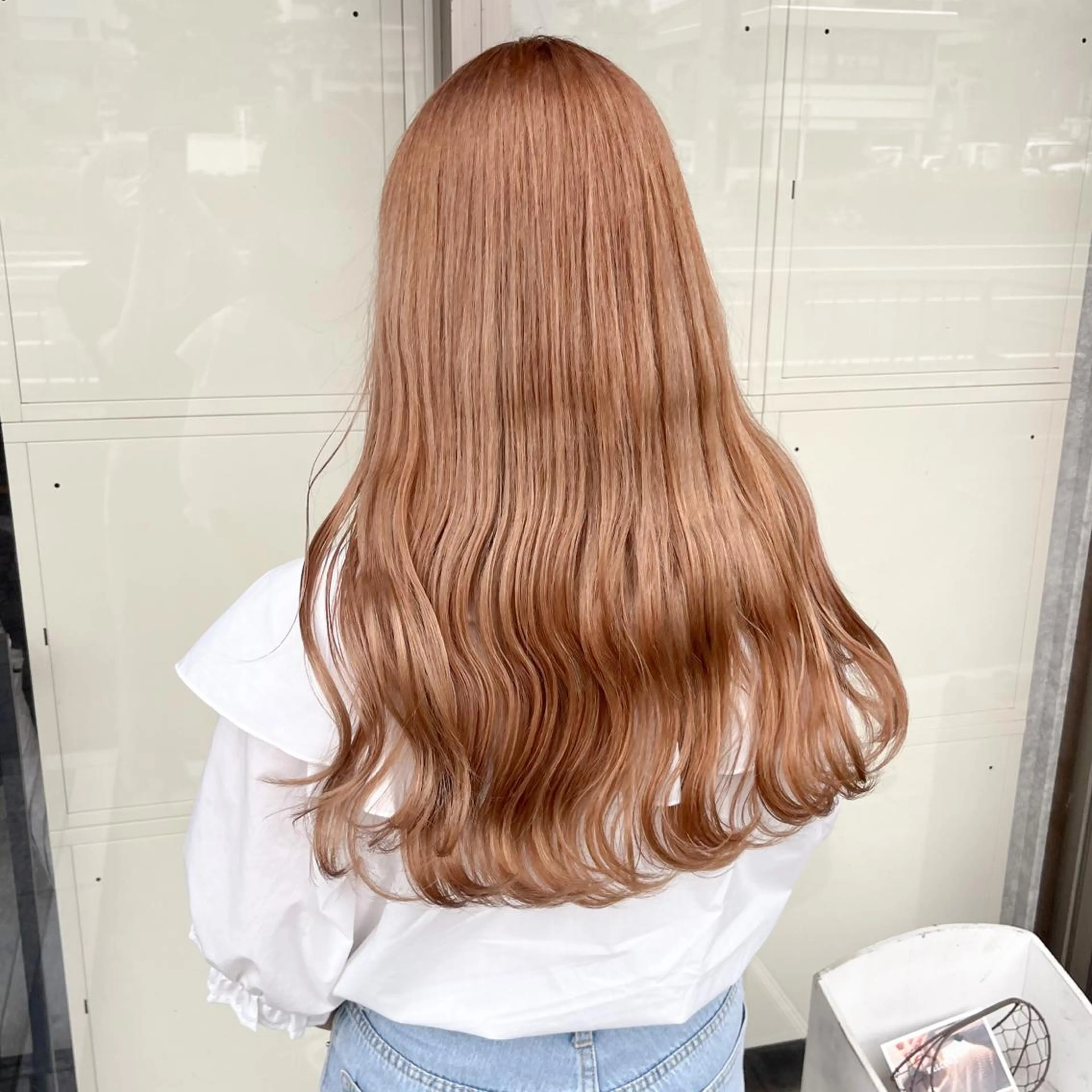 ロング カラー あ あのヘアスタイル