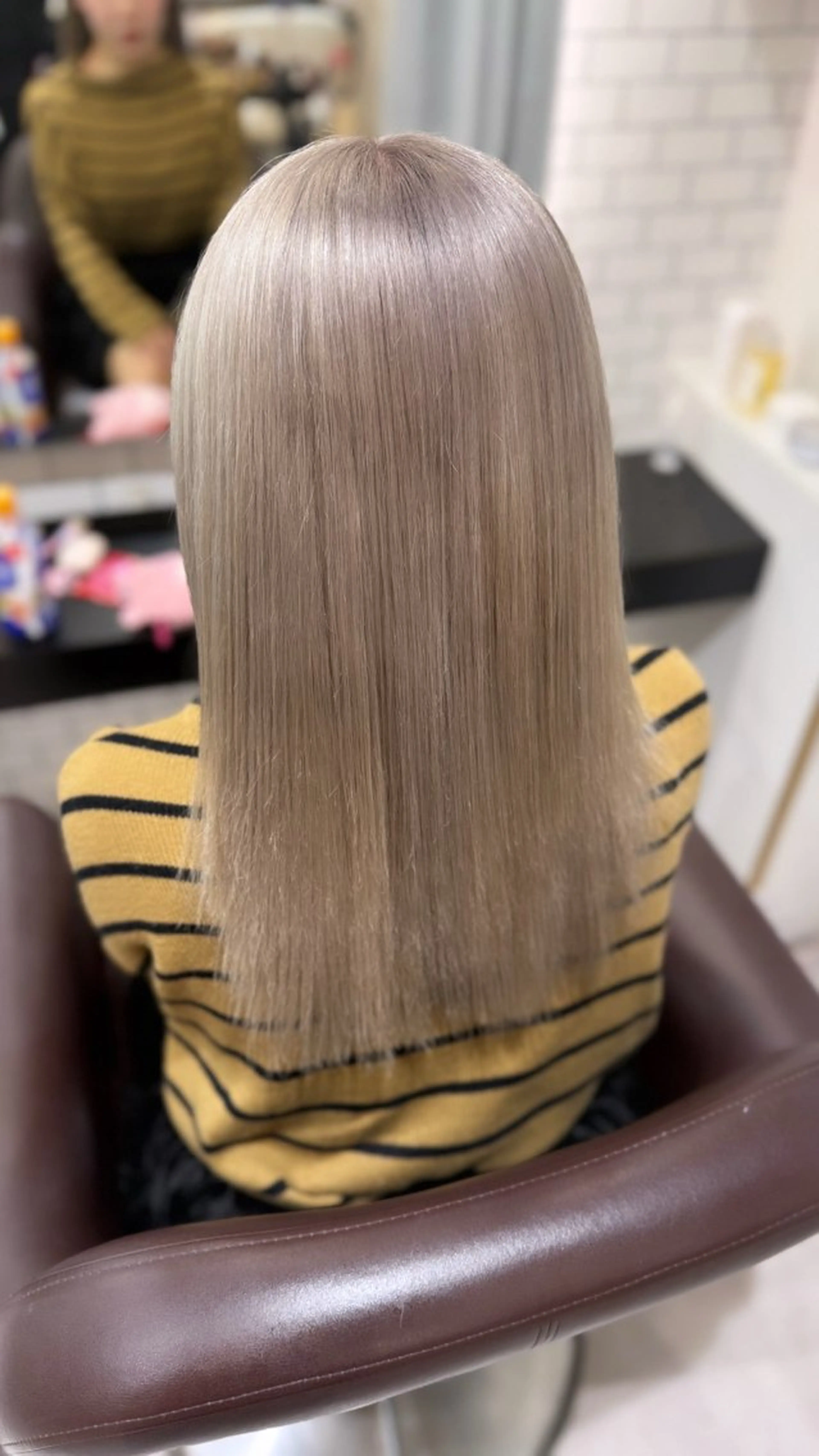 カラー 🇰🇷韓国風艶髪 /AZUSA🤍のヘアスタイル