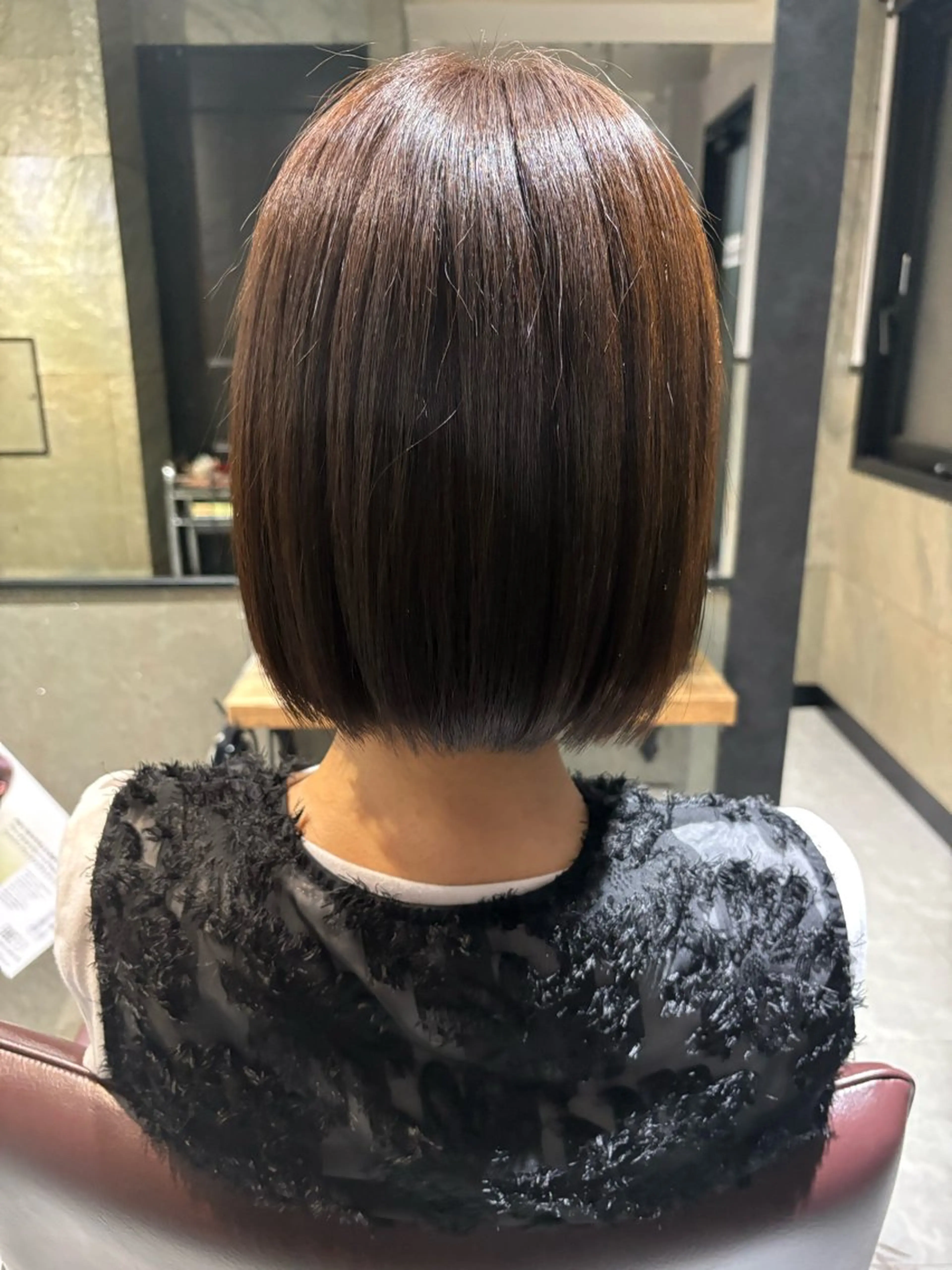 ミディアム カラー La fith hair arc 高槻店所属・Chisato🤍 高槻/ボブ/ショートのヘアスタイル