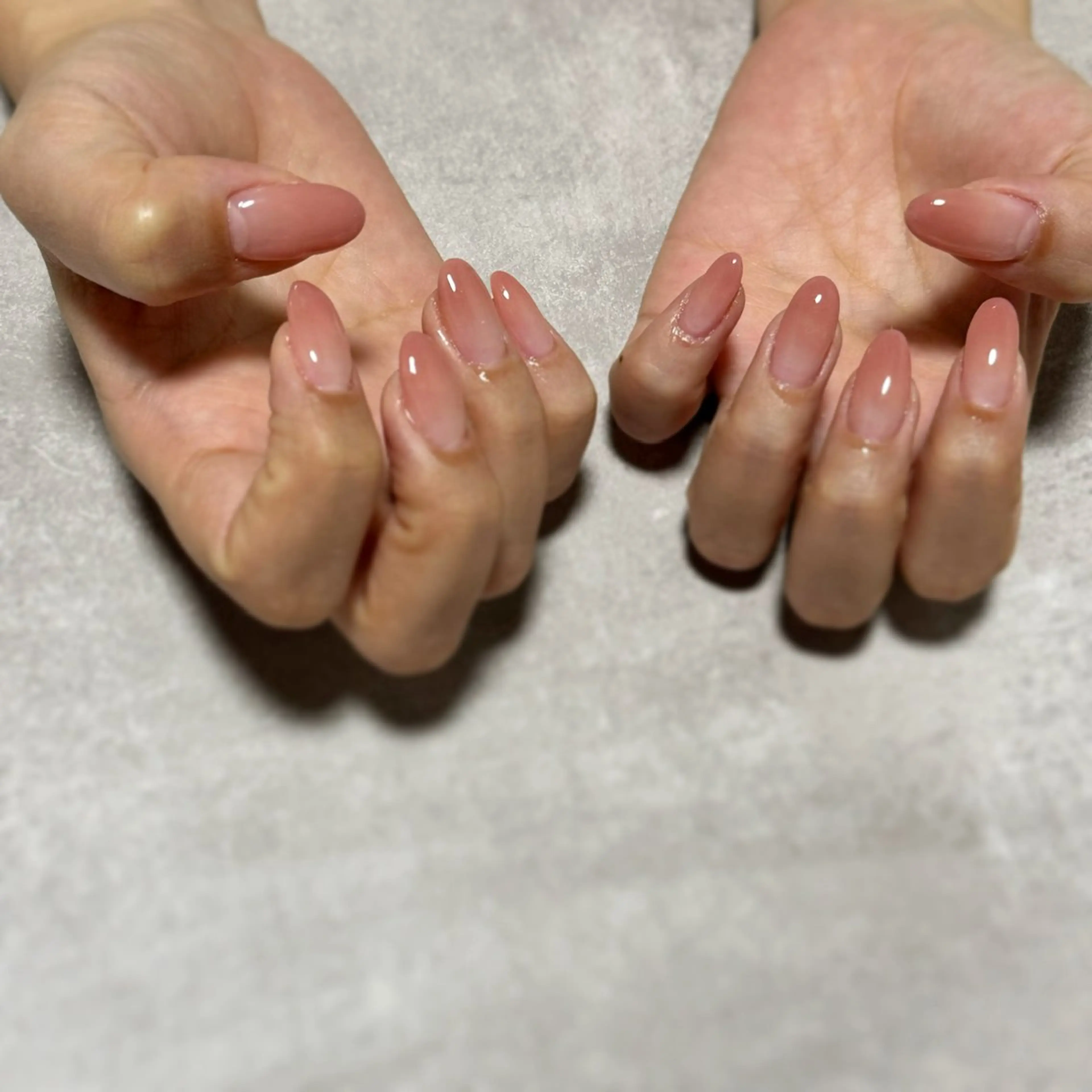 ネイル グラデーション ピンク ハンドネイル 大森 日奈子のネイルデザイン