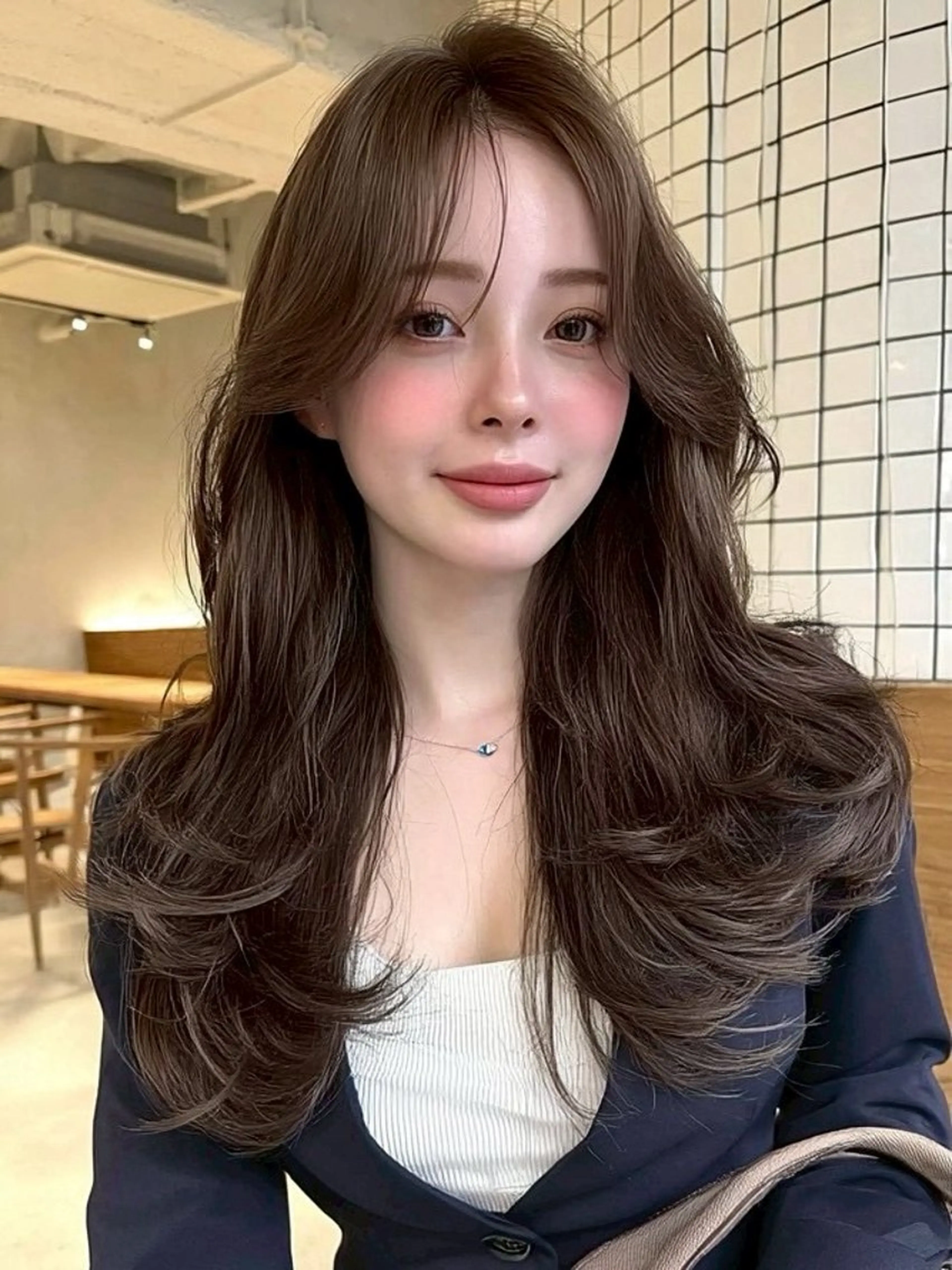 ロング カラー カット ヘアカラー トリートメント 🪞🛋 Kirara〰️のヘアスタイル