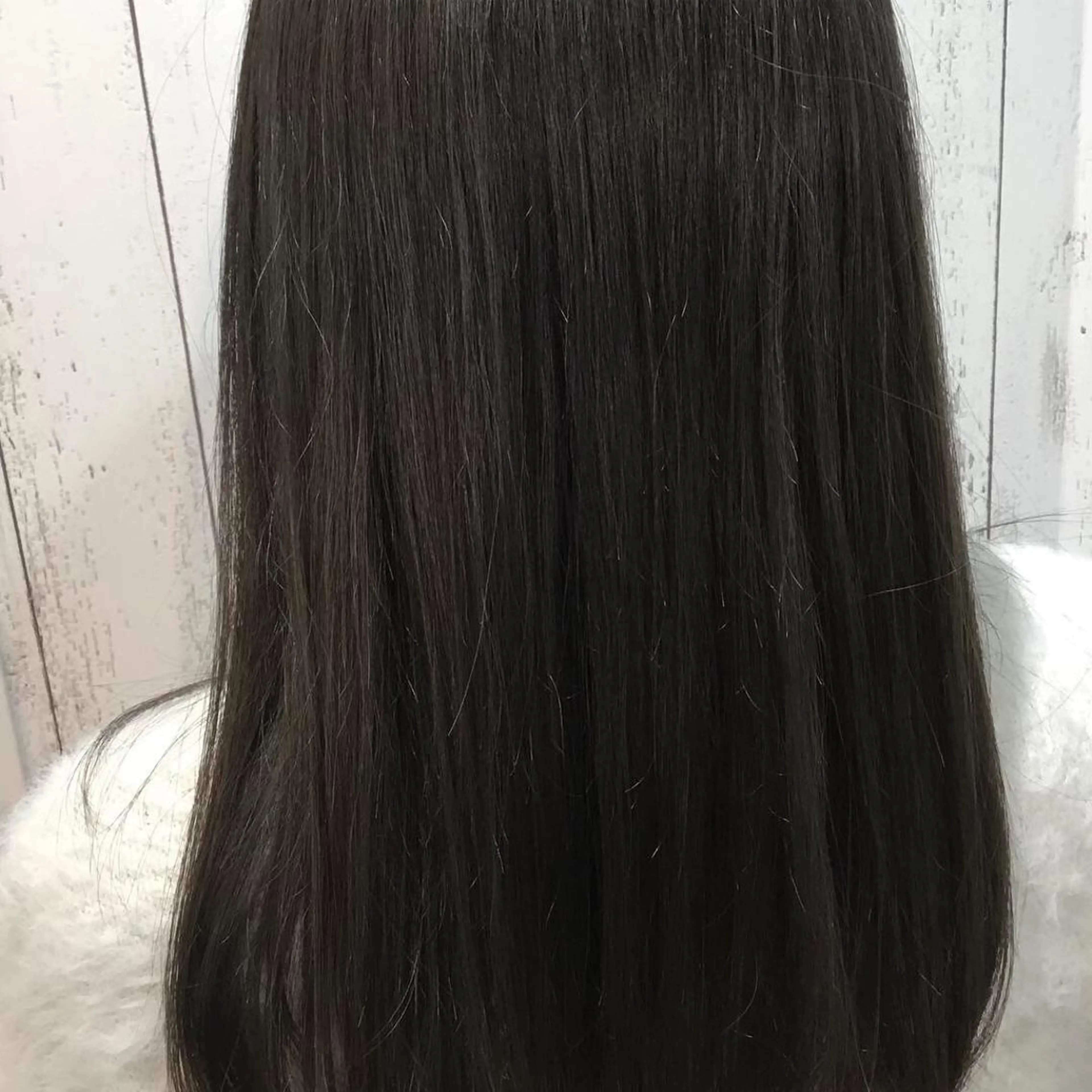 セミロング カラー パーマ 金崎 新吾のヘアスタイル