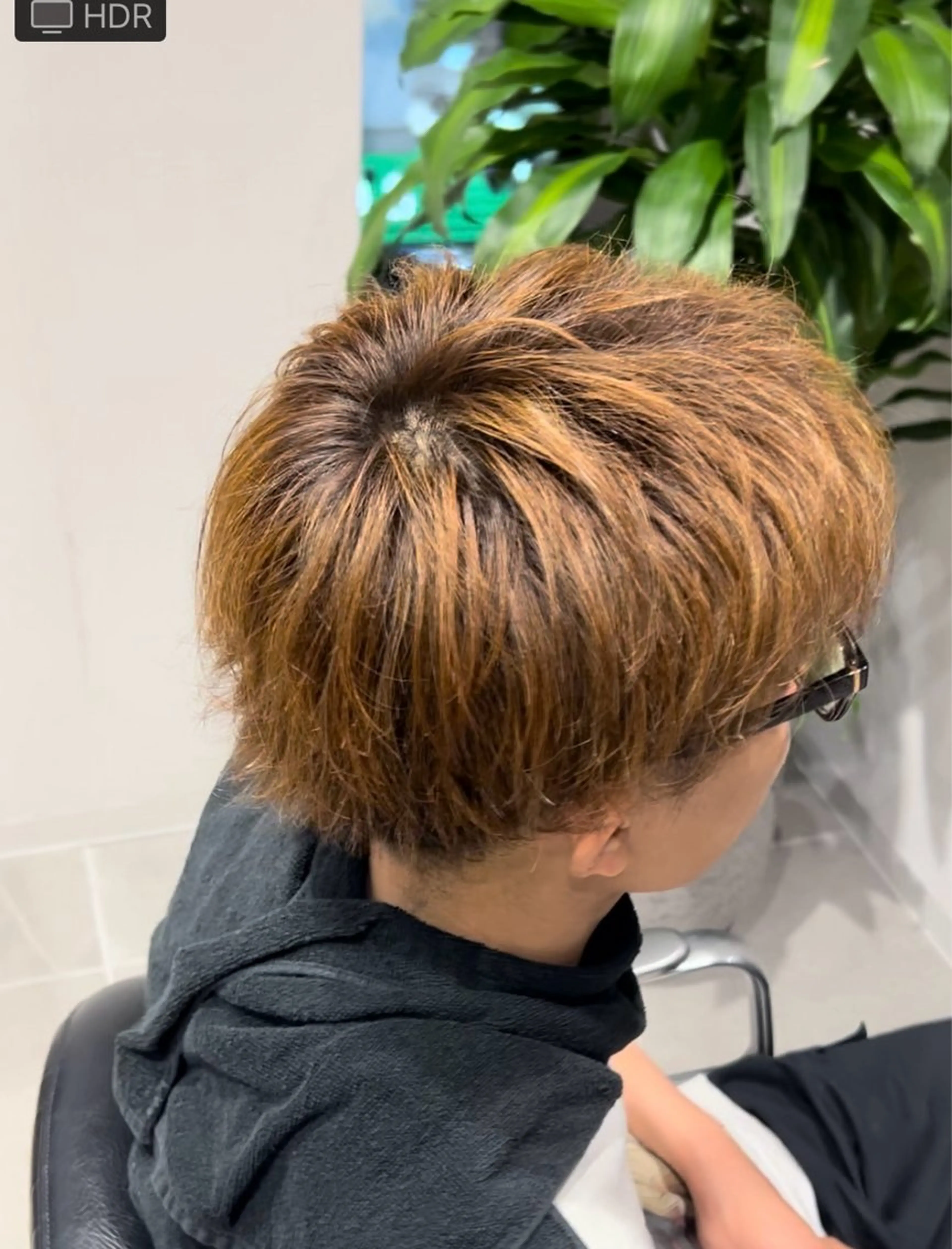 ショート カラー メンズ メンズブリーチ ブリーチ 與那嶺 紘のヘアスタイル