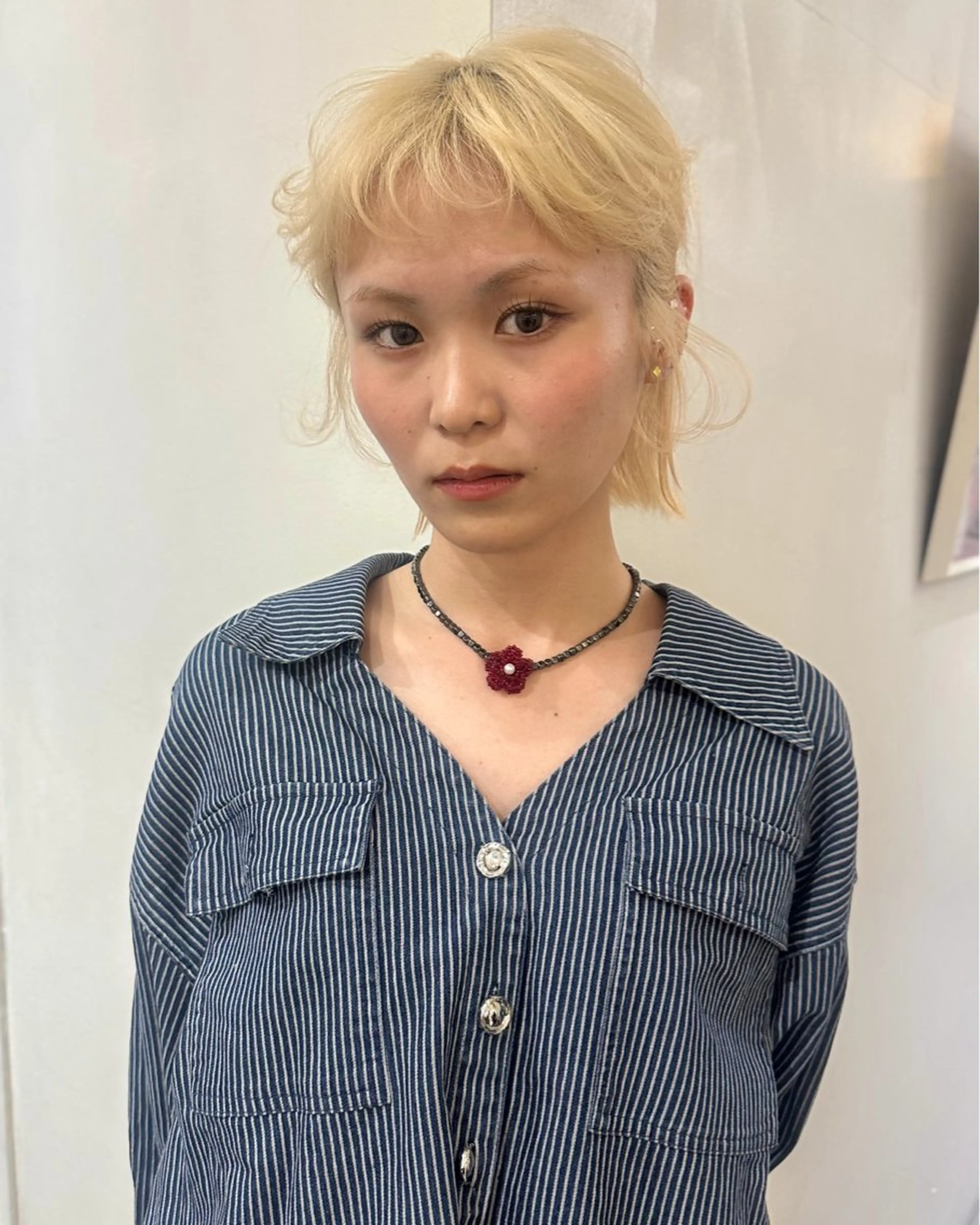 ショート ヘアカラー 似合わせ/ハイトーン ✂︎ゆーぴ✂︎のヘアスタイル