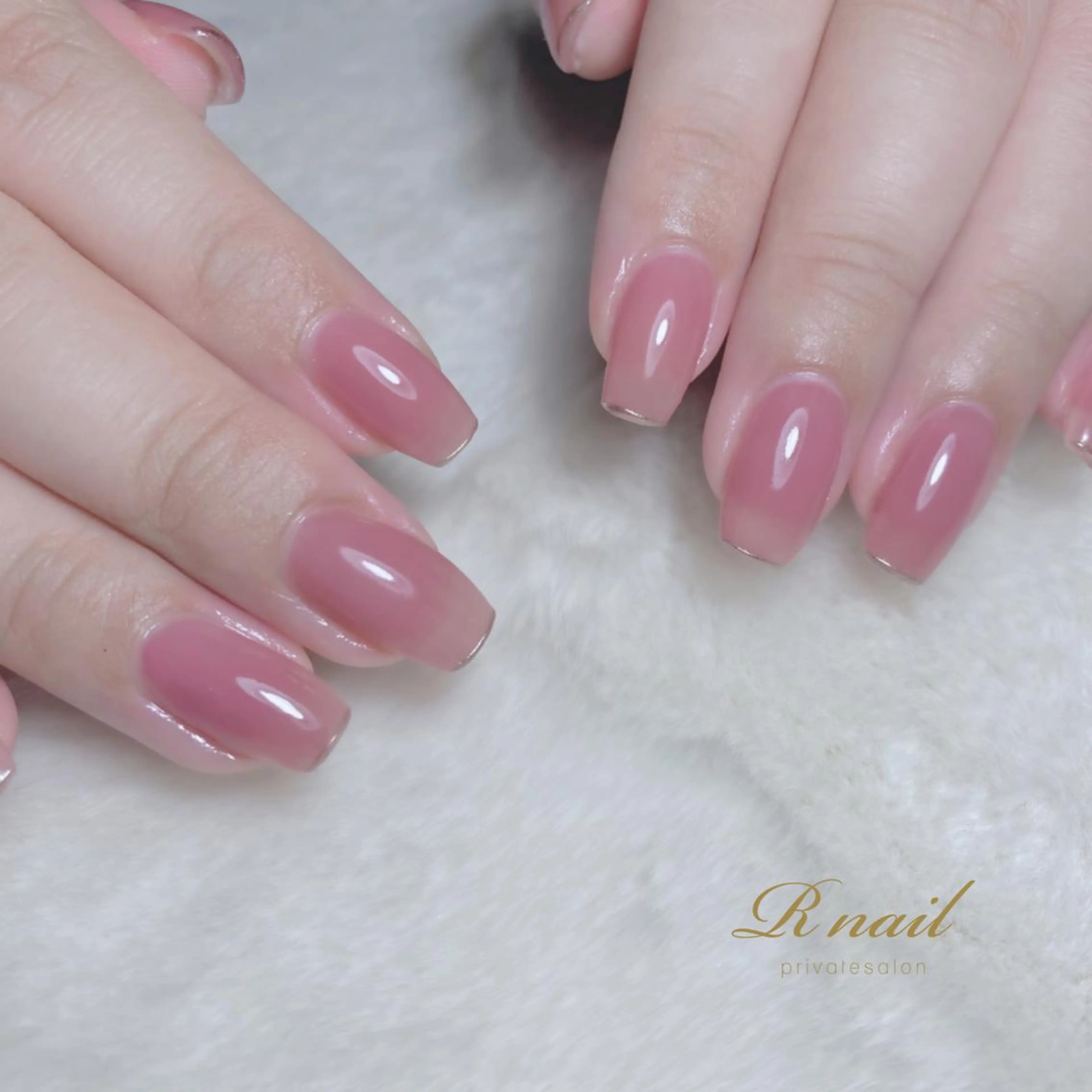 ネイル ミラーネイル ワンカラーネイル R nailのネイルデザイン