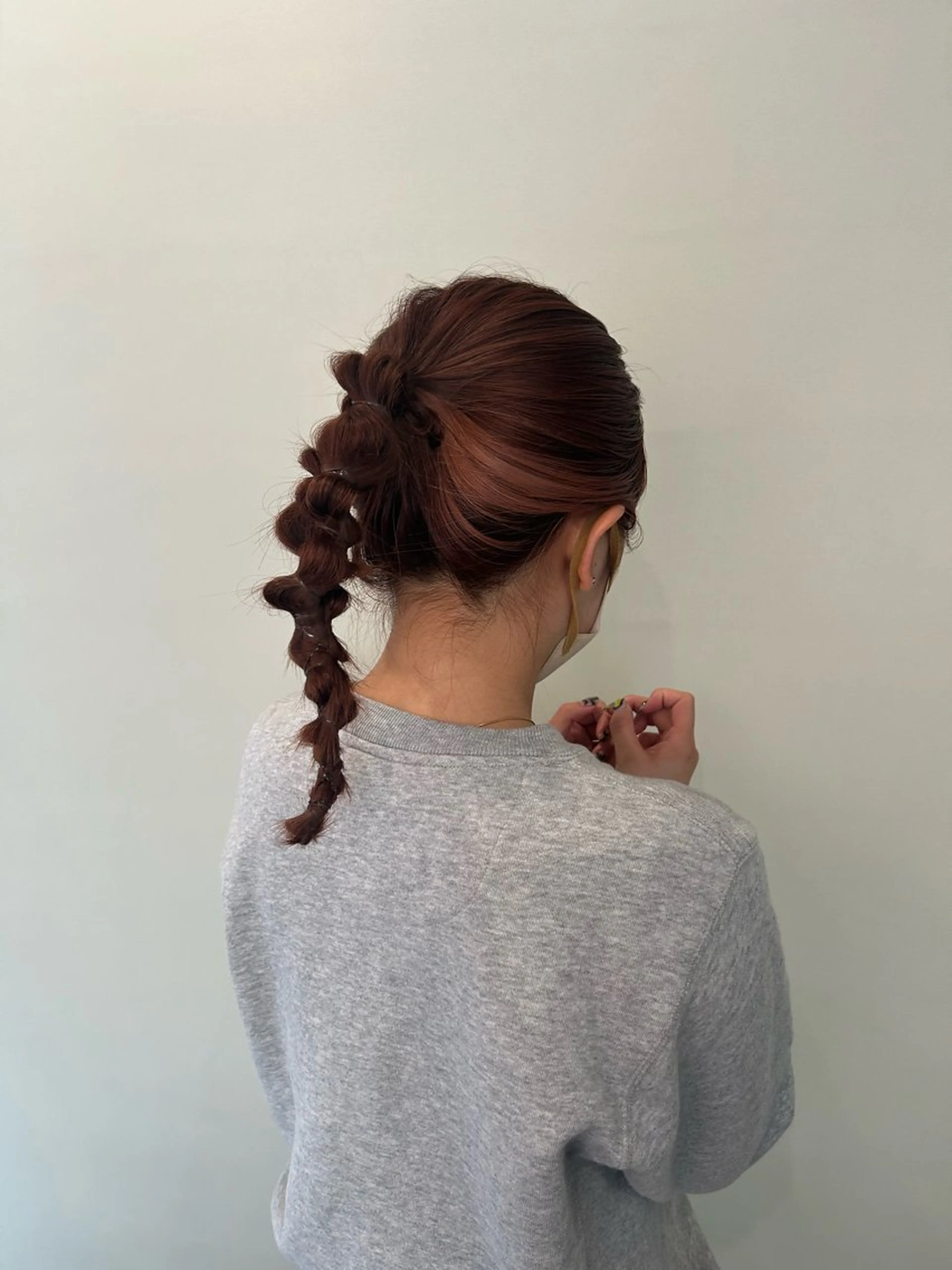 カラー ヘアアレンジ 久保 璃々花のヘアスタイル