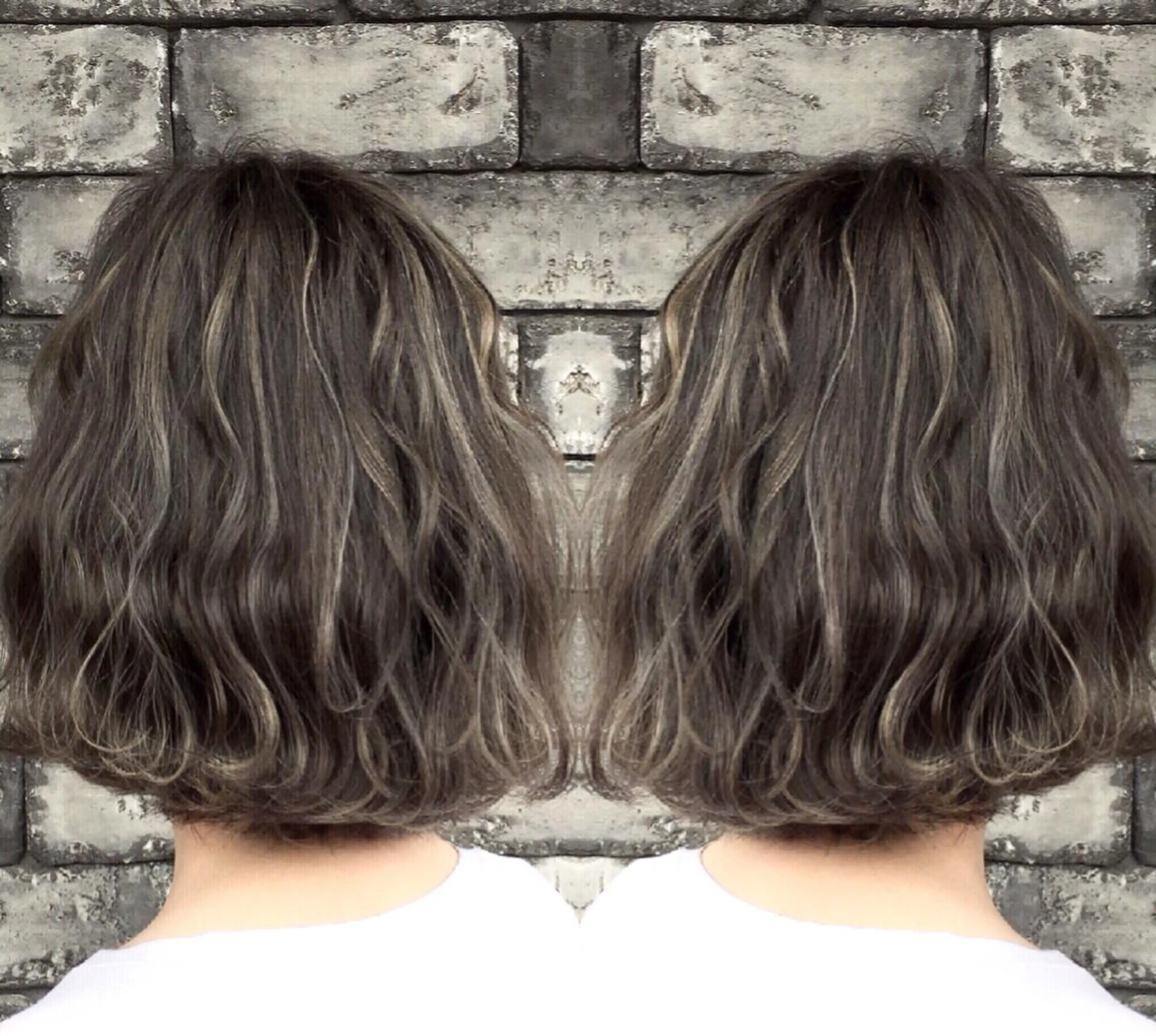 ショート 切りっぱなしボブ 3Dハイライト ボブ 外国人風カラー ハイライト ヘアカラー トリートメント ヘアセット ❤️千葉県代表❤️ 店長❤️柿本翔一朗のヘアスタイル