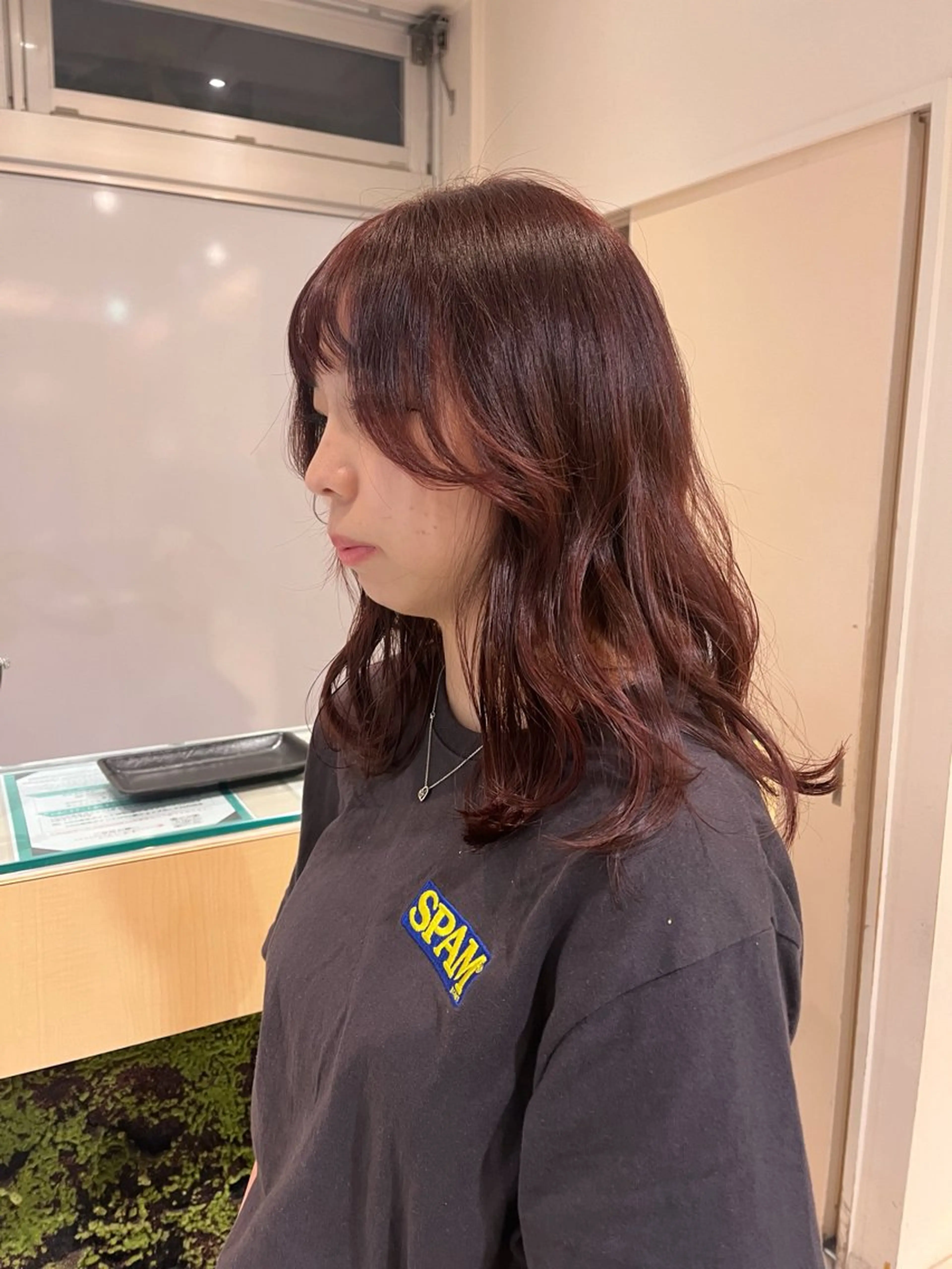 セミロング レイヤー/暖色/ 髪質改善/永礼芳果のヘアスタイル